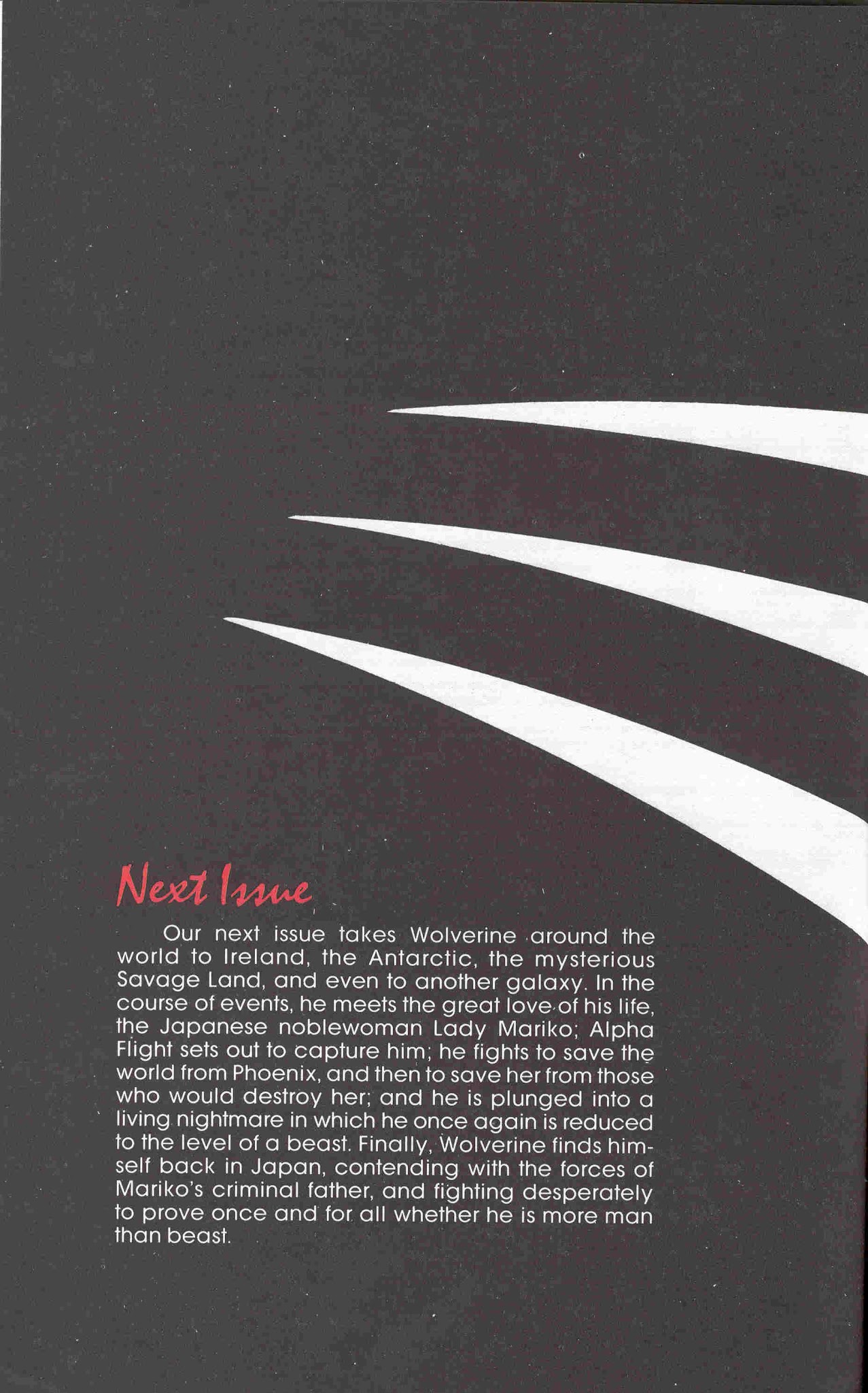 Read online Wolverine Saga comic -  Issue #1 - 50