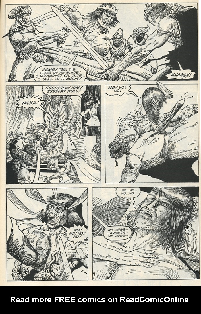 Read online The Savage Sword Of Conan comic -  Issue #140 - 63