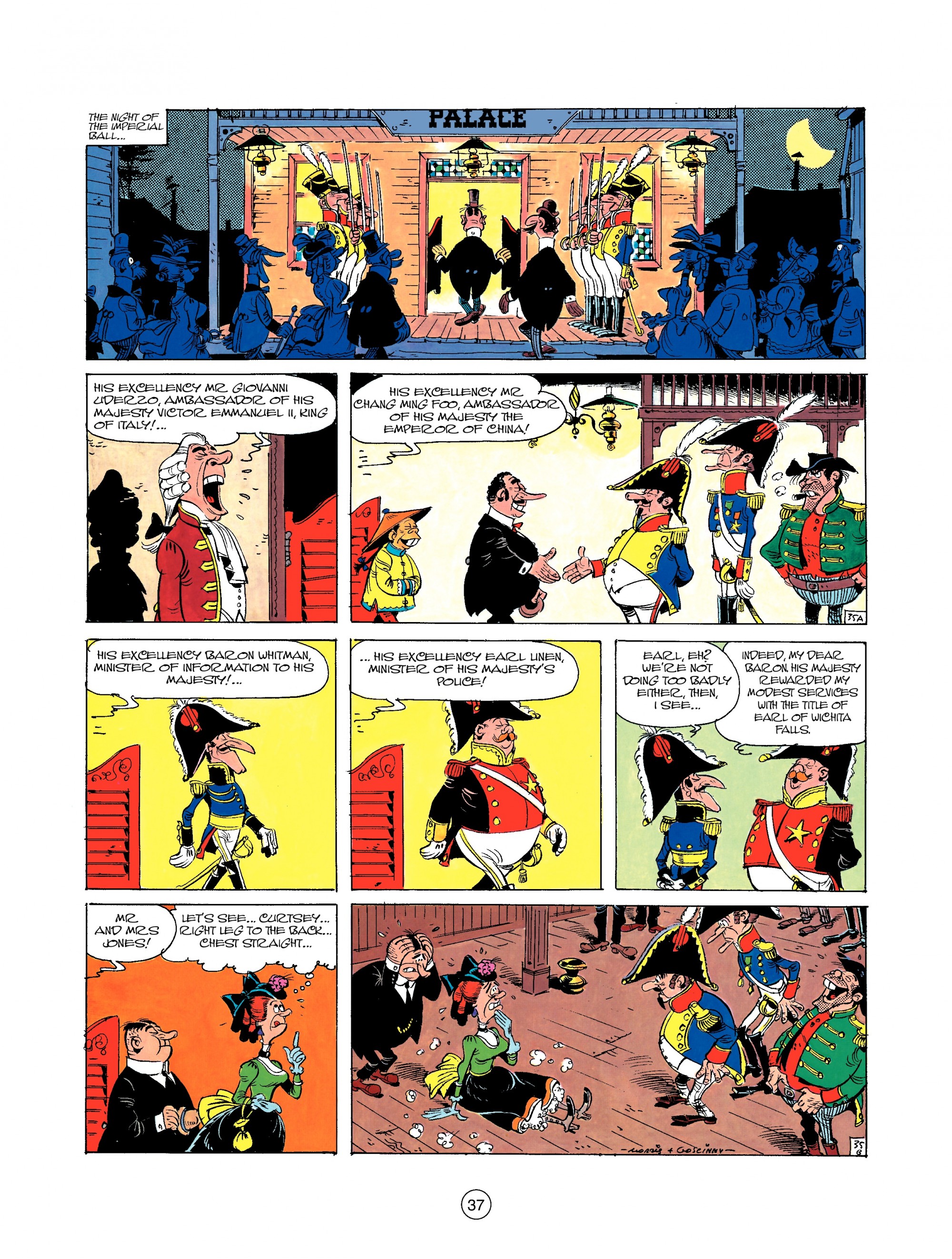 Read online A Lucky Luke Adventure comic -  Issue #22 - 37