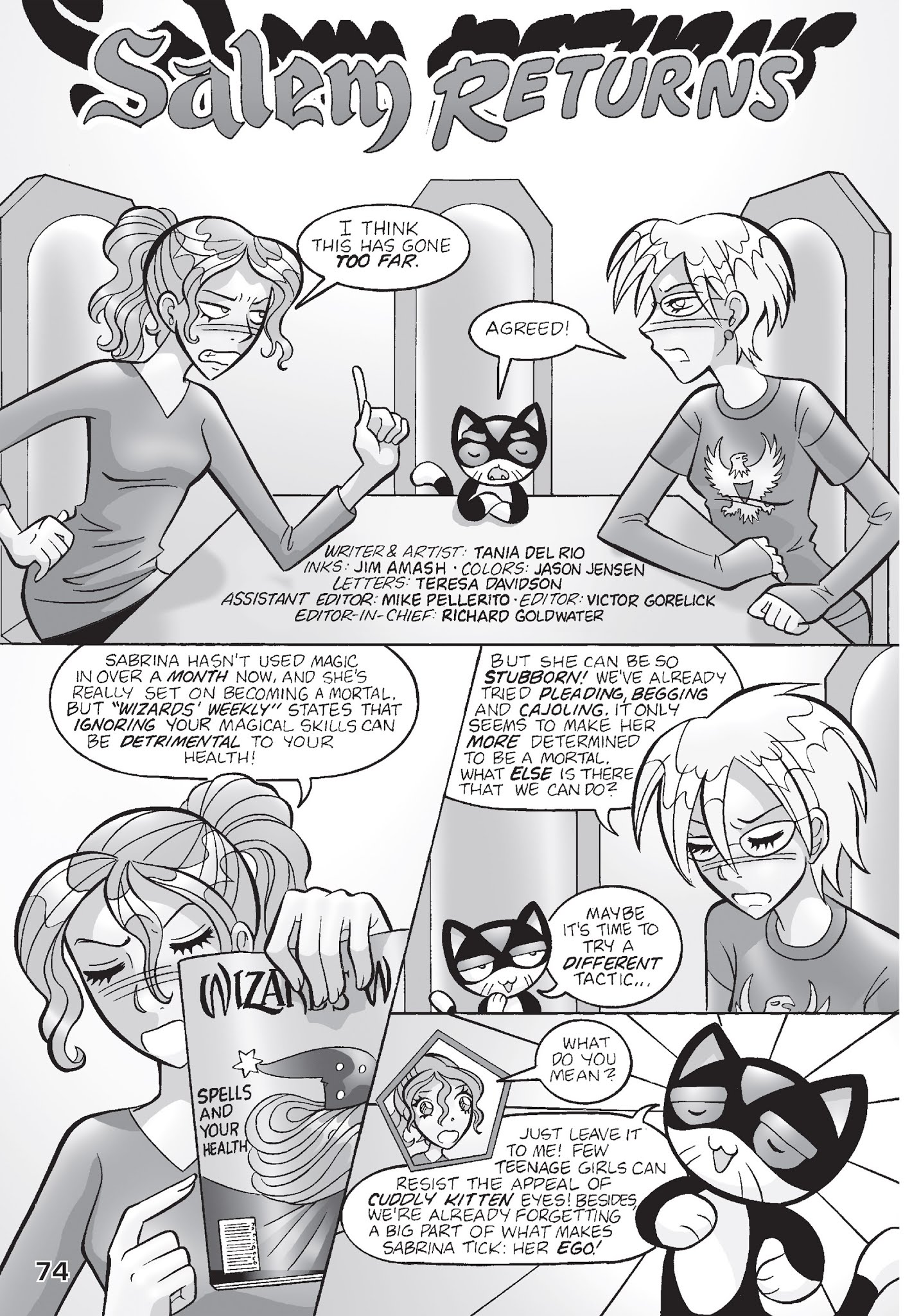 Read online Sabrina the Teenage Witch: The Magic Within comic -  Issue # TPB 3 (Part 1) - 75