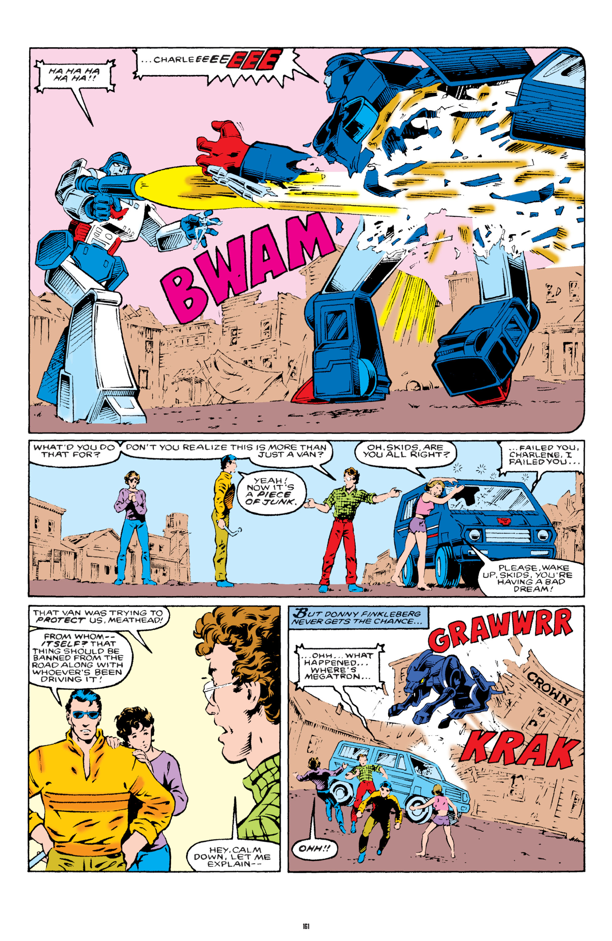 Read online The Transformers Classics comic -  Issue # TPB 2 - 162