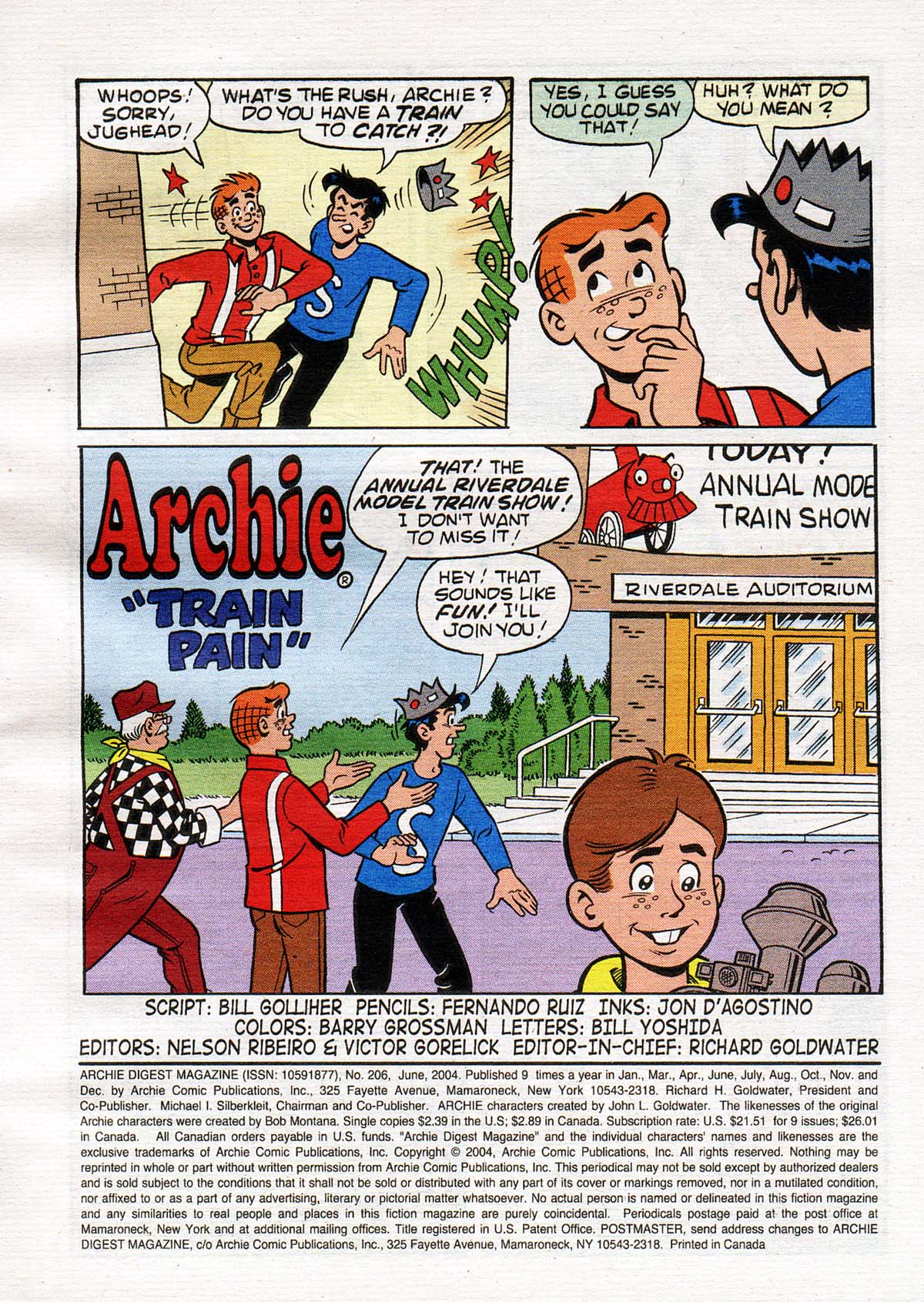 Read online Archie Digest Magazine comic -  Issue #206 - 2