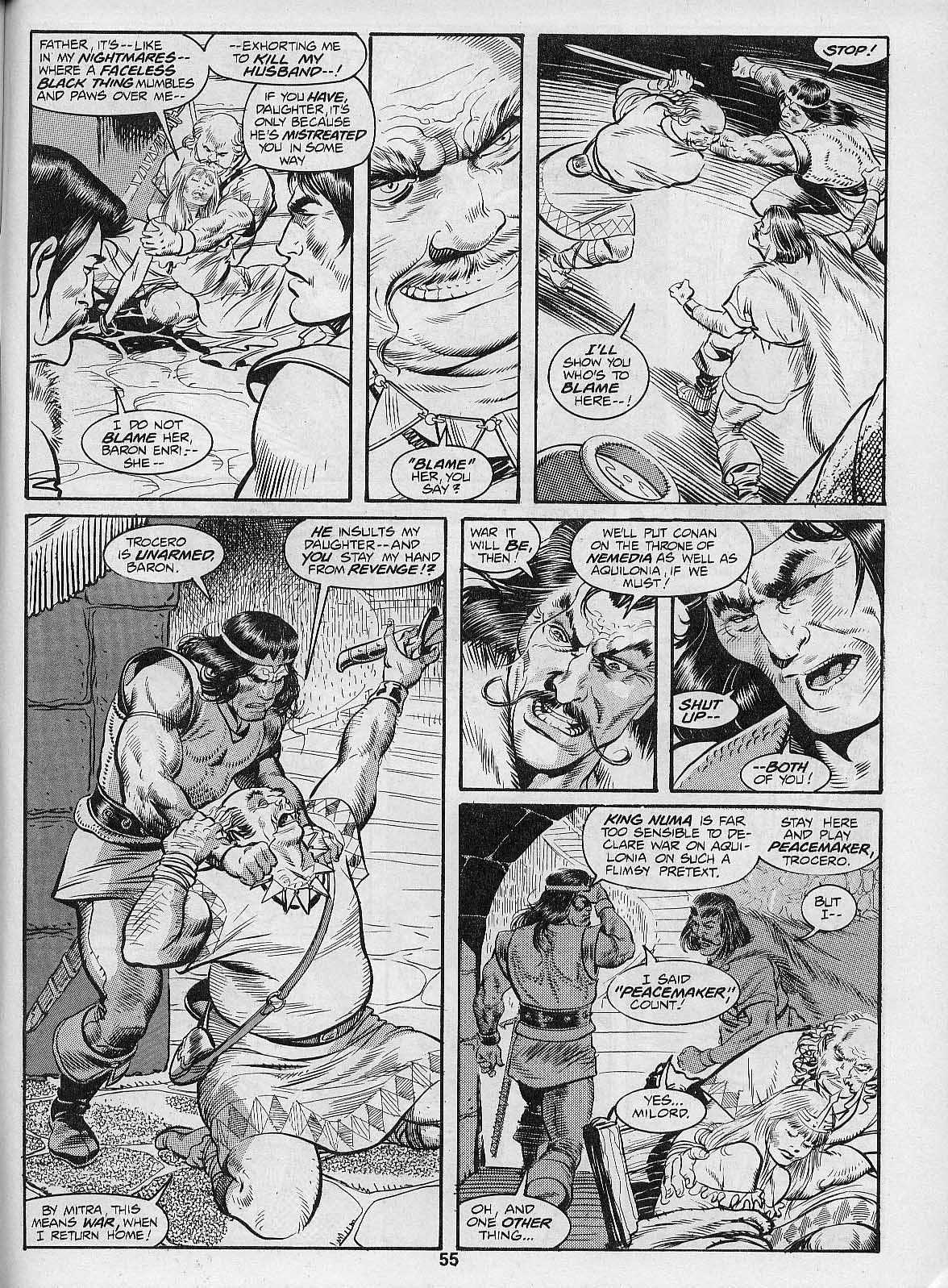 Read online The Savage Sword Of Conan comic -  Issue #205 - 57