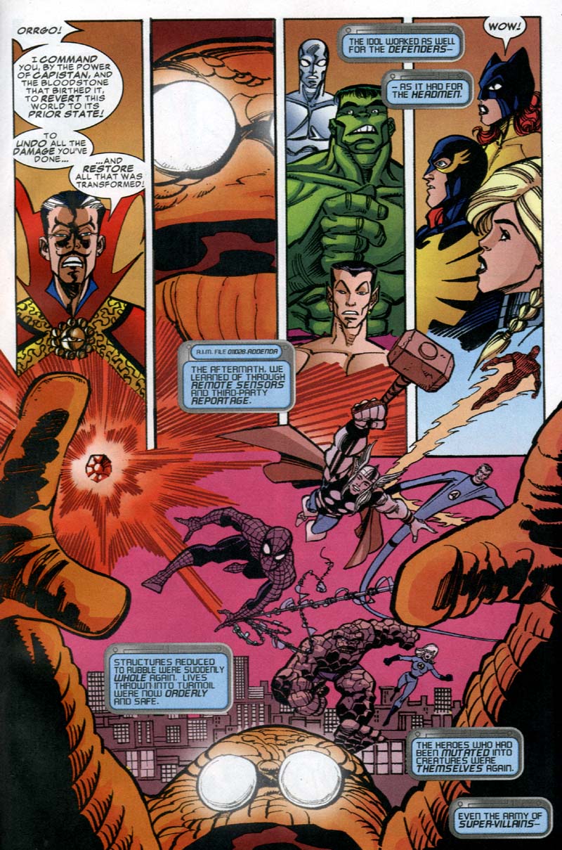 Read online Defenders (2001) comic -  Issue #10 - 21