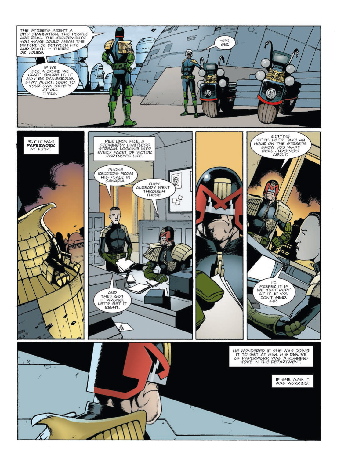 Read online Judge Dredd: America comic -  Issue # TPB - 124