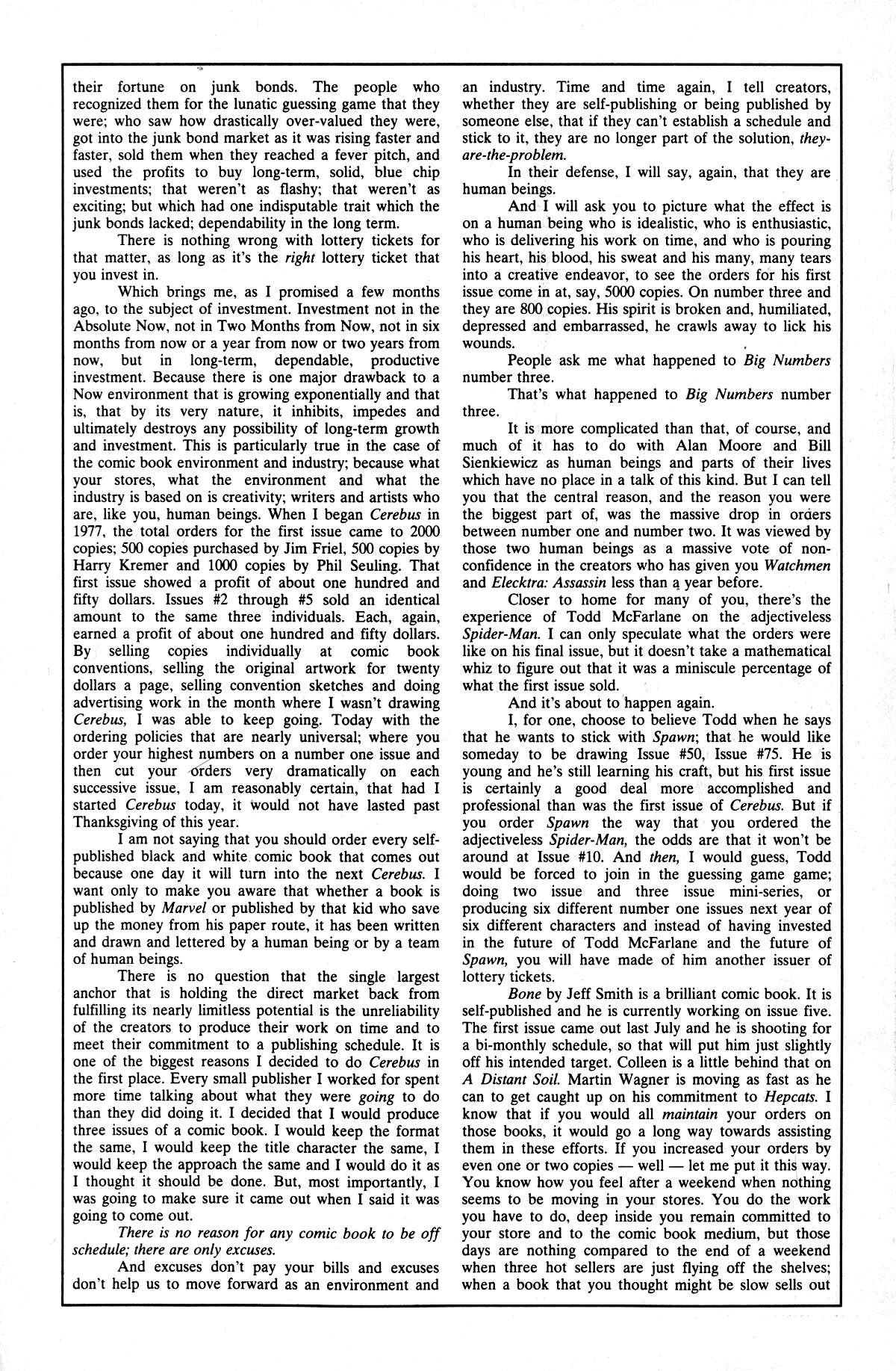 Read online Cerebus comic -  Issue #166 - 30