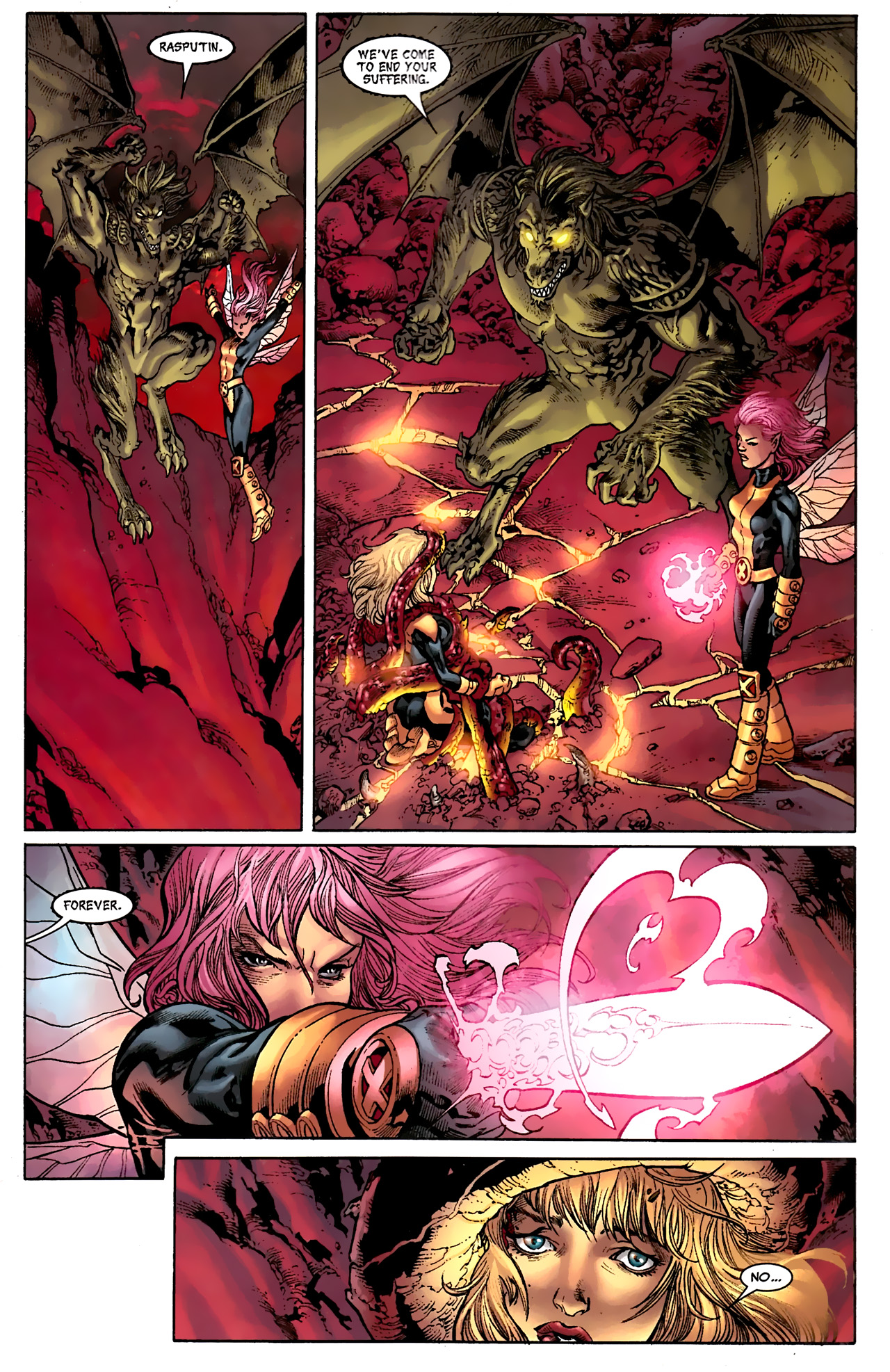 Read online X-Men: Hellbound comic -  Issue #3 - 4