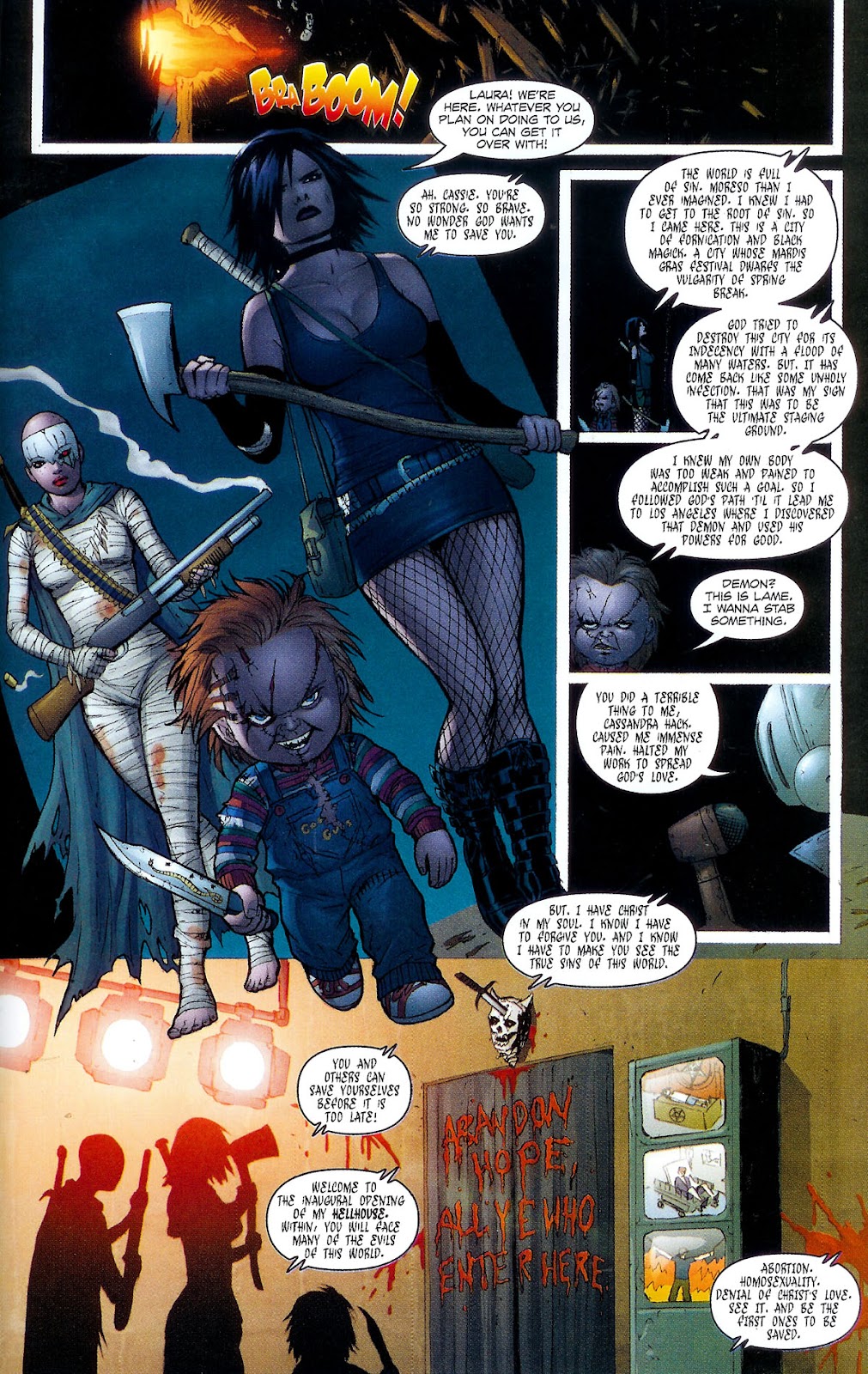 Hack Slash Vs Chucky Full Read Hack Slash Vs Chucky Issue Full Page 29