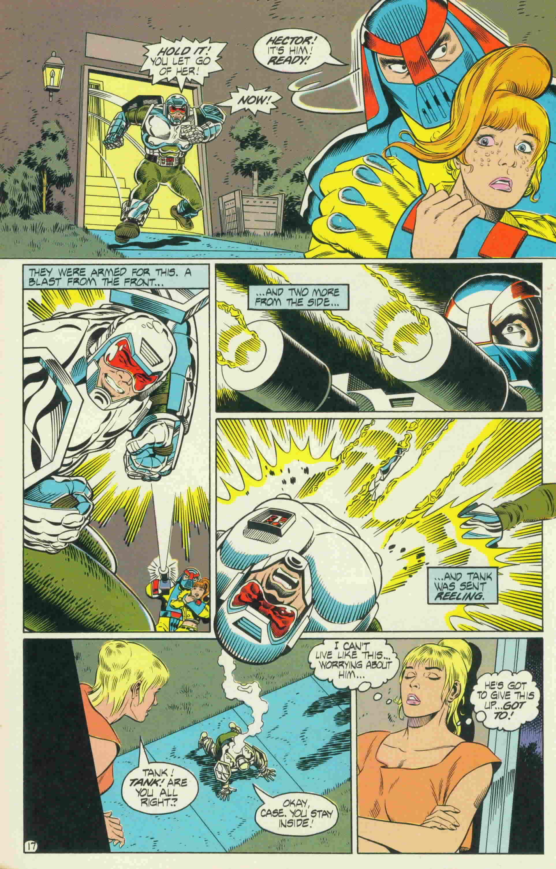 Read online DNAgents comic -  Issue #16 - 19