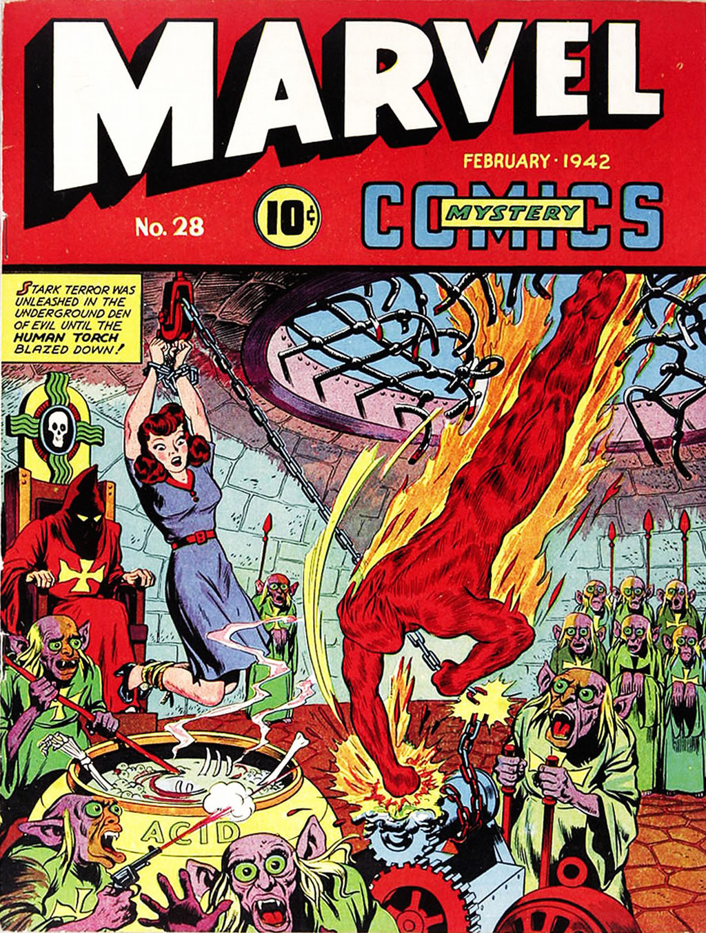 Read online Marvel Mystery Comics comic -  Issue #28 - 1
