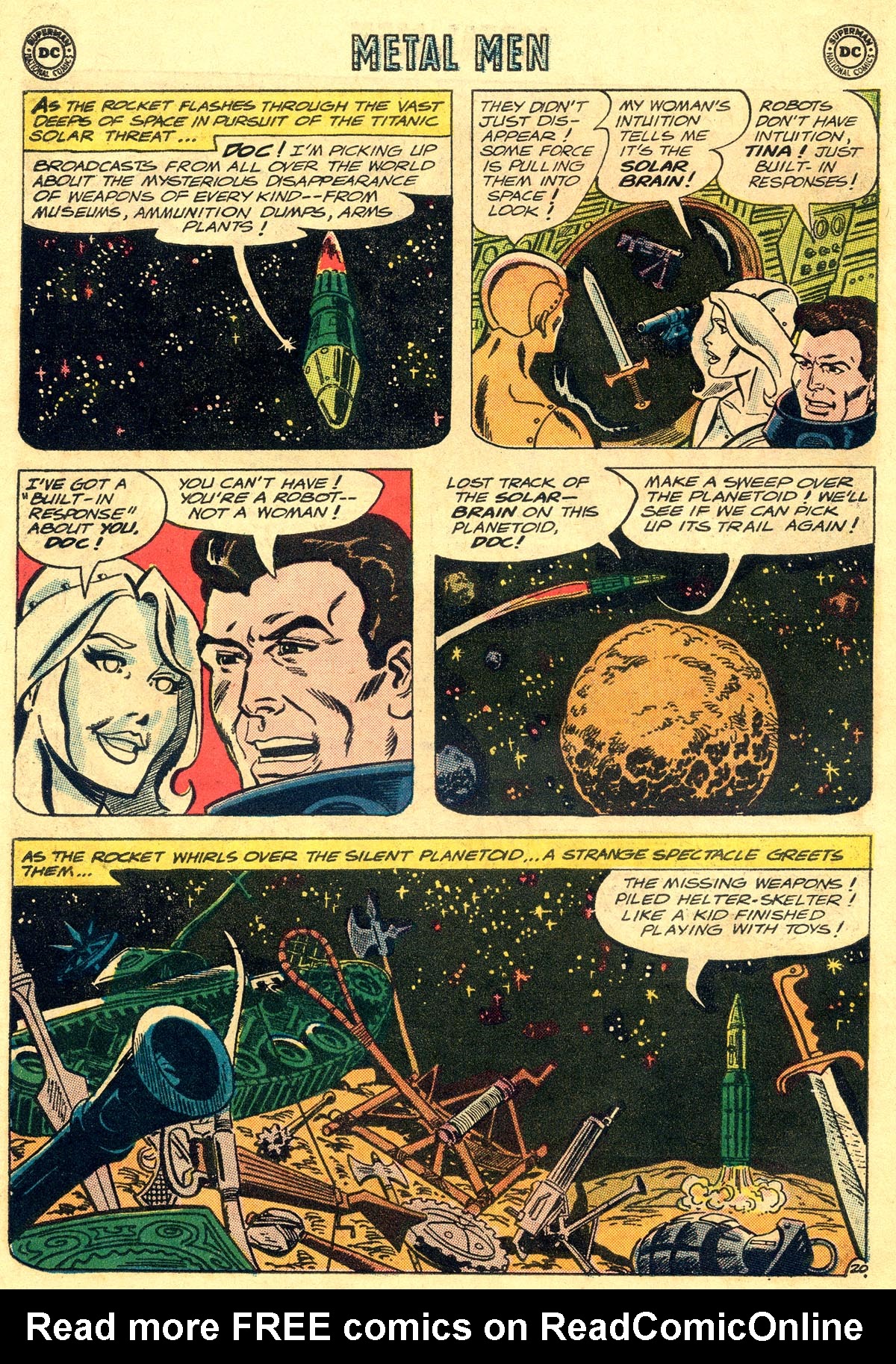 Read online Metal Men (1963) comic -  Issue #7 - 26