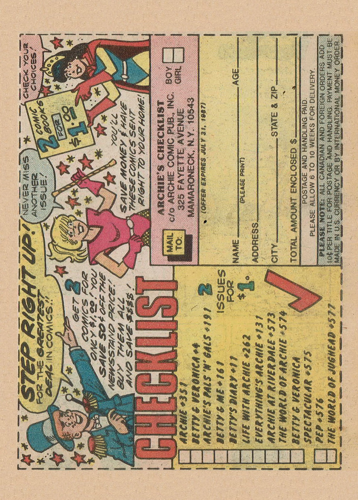 Read online Jughead Jones Comics Digest comic -  Issue #46 - 83