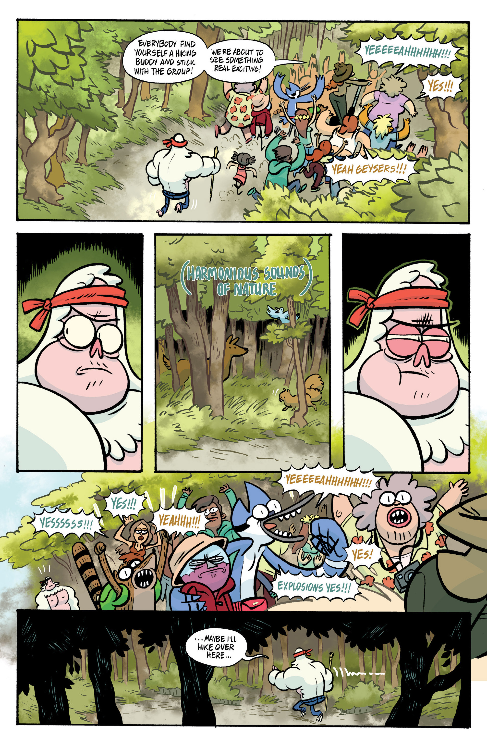 Read online Regular Show: Skips comic -  Issue #1 - 15