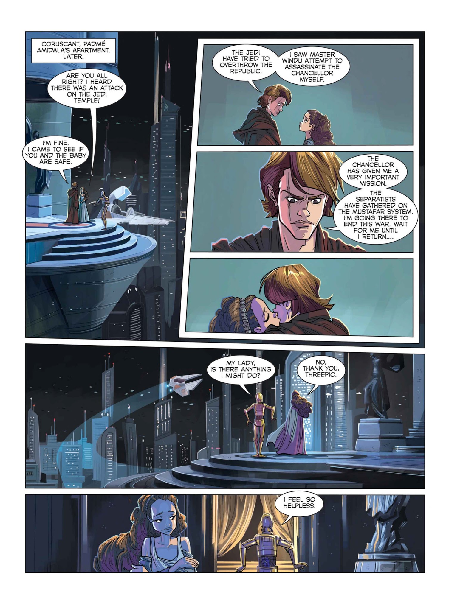 Read online Star Wars: The Prequel Trilogy: A Graphic Novel comic -  Issue # Full - 187