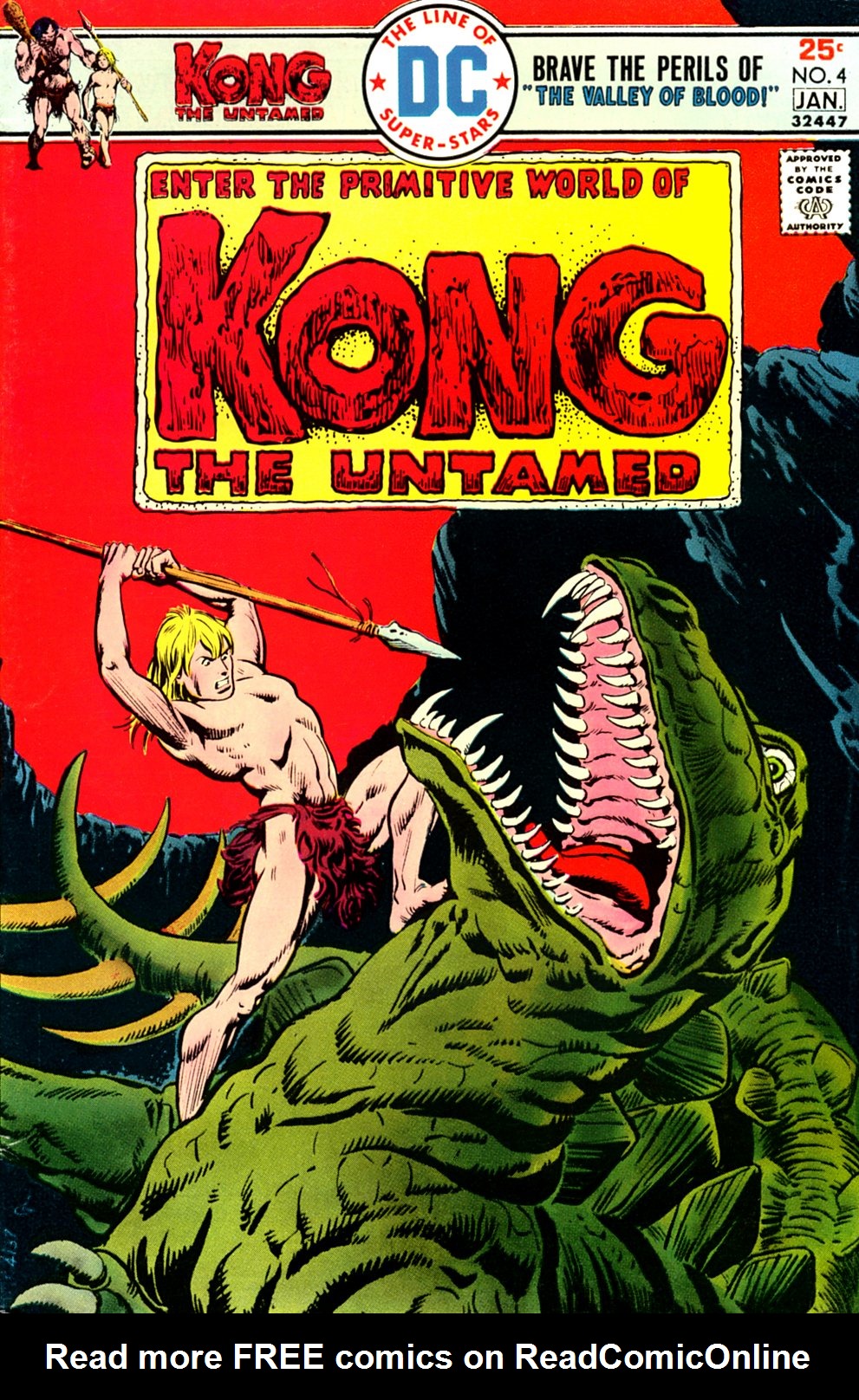 Read online Kong the Untamed comic -  Issue #4 - 1