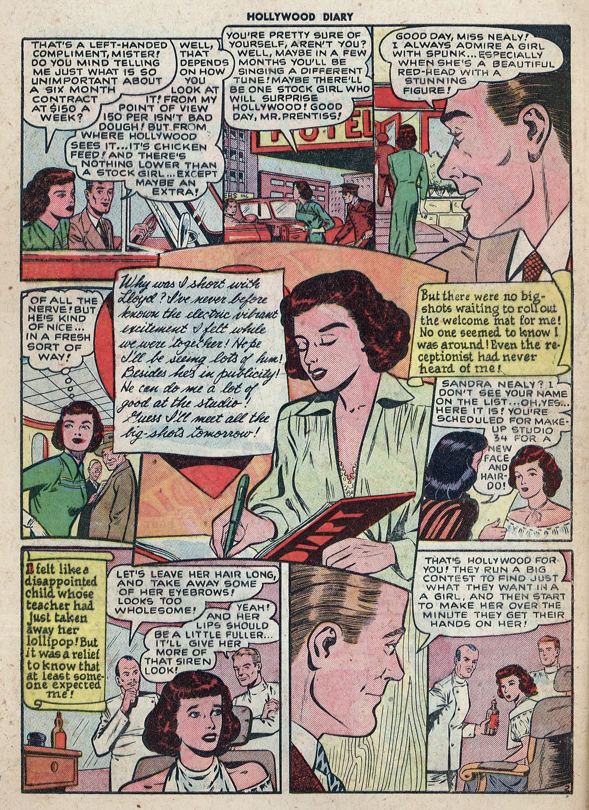 Read online Hollywood Diary comic -  Issue #1 - 28