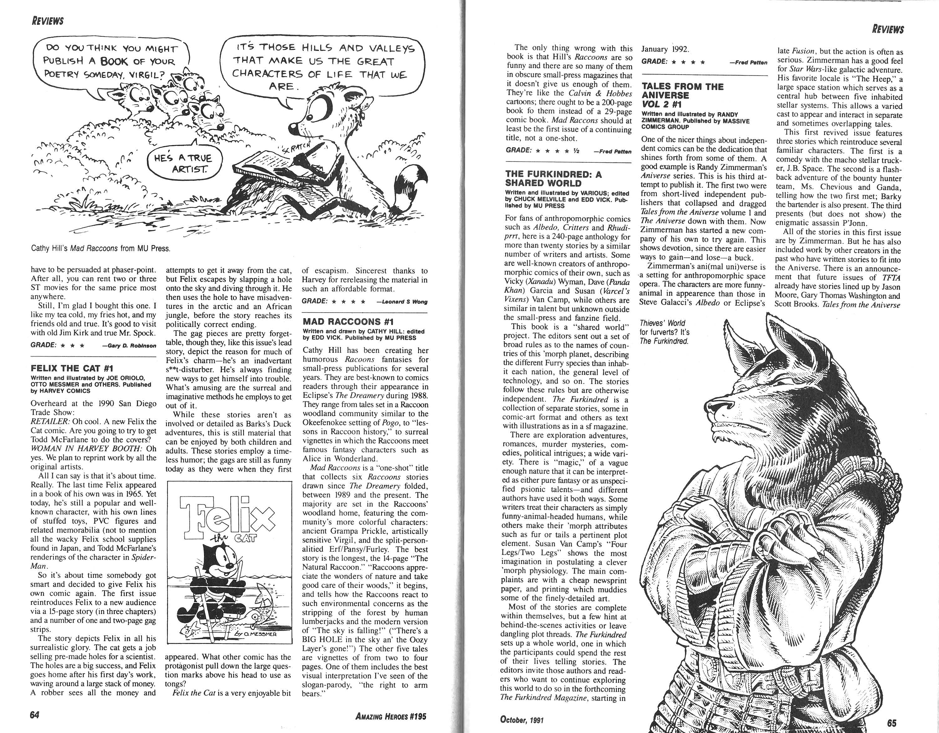 Read online Amazing Heroes comic -  Issue #195 - 33