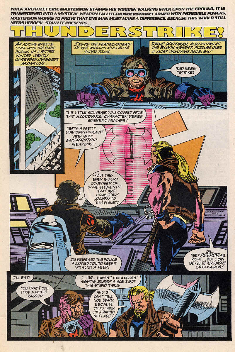 Read online Thunderstrike (1993) comic -  Issue #2 - 2