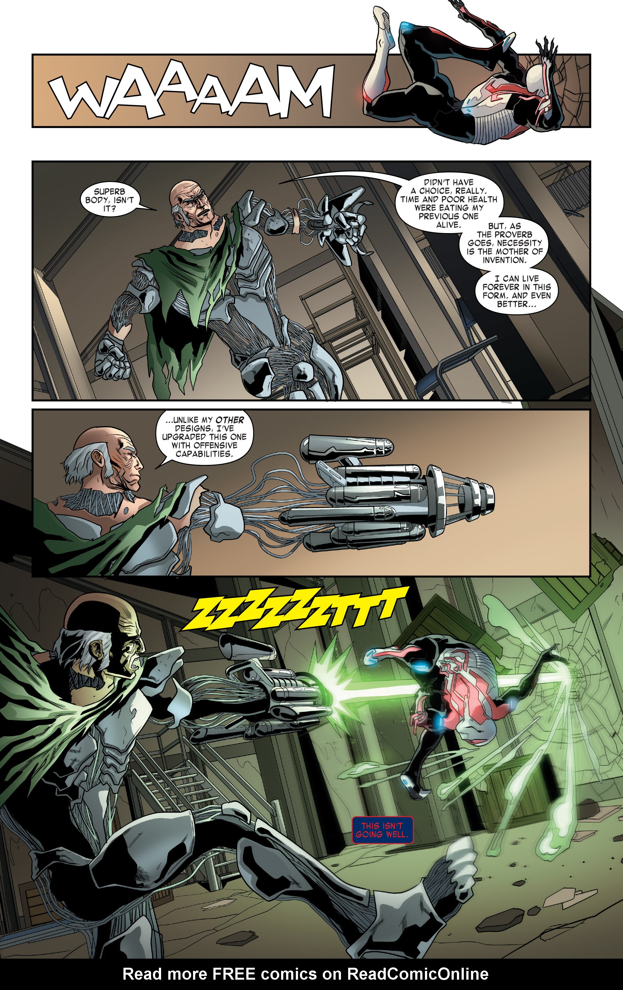 Read online Spider-Man 2099 (2015) comic -  Issue #3 - 7