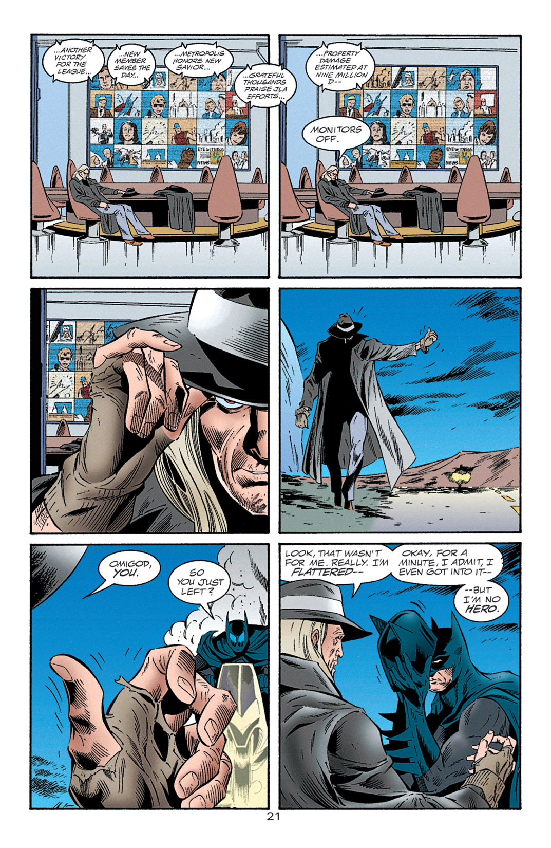 Read online Resurrection Man (1997) comic -  Issue #21 - 21