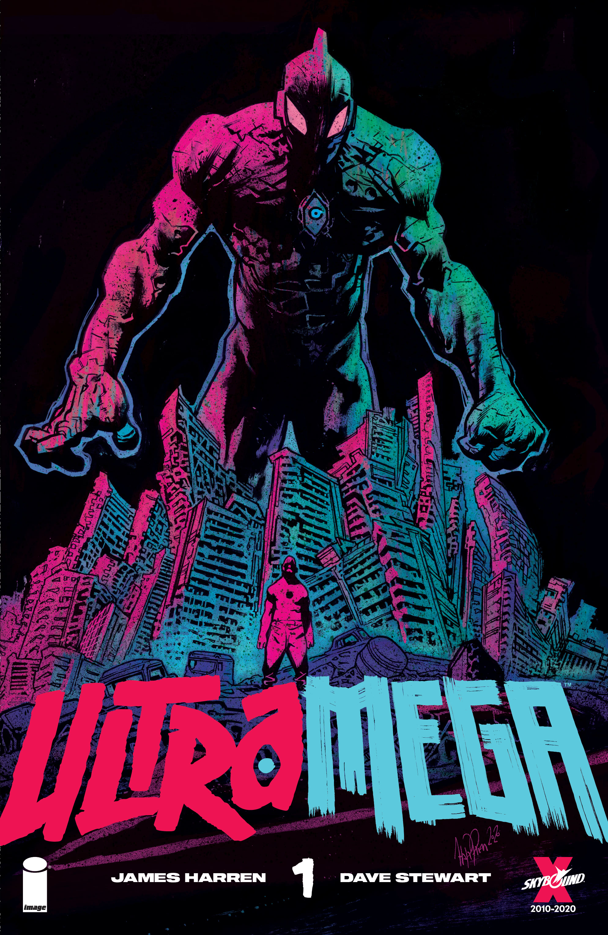 Read online Ultramega by James Harren comic -  Issue #1 - 1