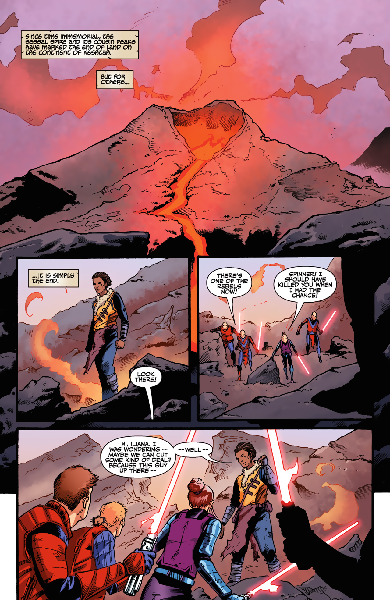 Read online Star Wars: Lost Tribe of the Sith - Spiral comic -  Issue #3 - 21