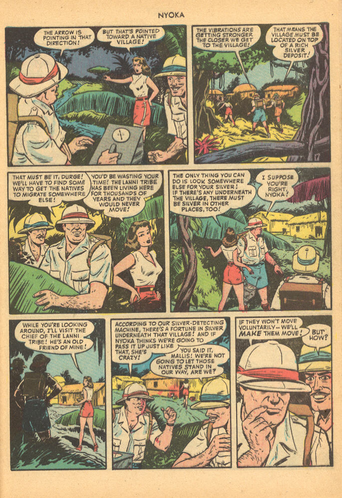 Read online Nyoka the Jungle Girl (1945) comic -  Issue #33 - 33