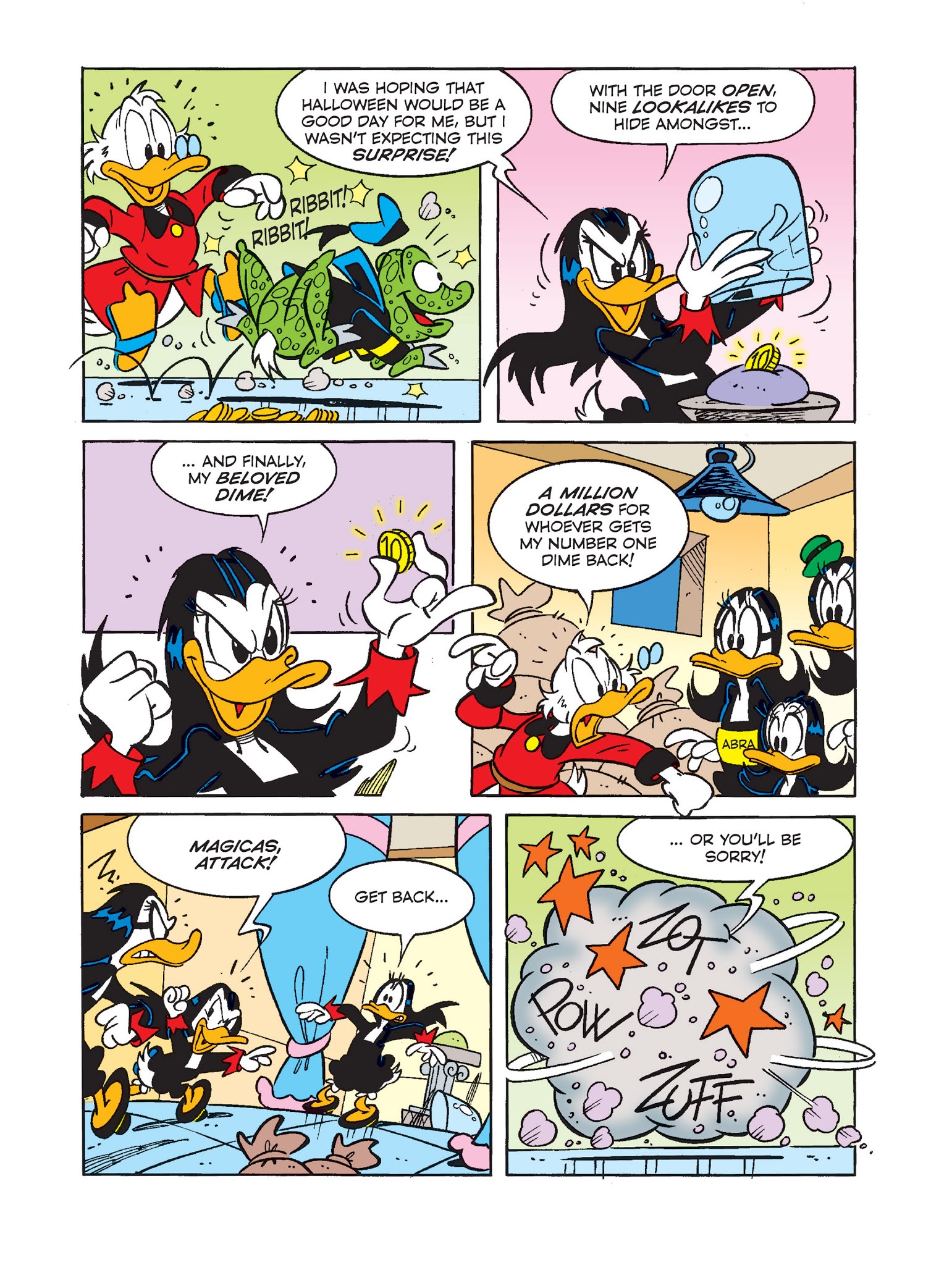 Read online Scrooge McDuck and the Very Special Halloween comic -  Issue # Full - 15