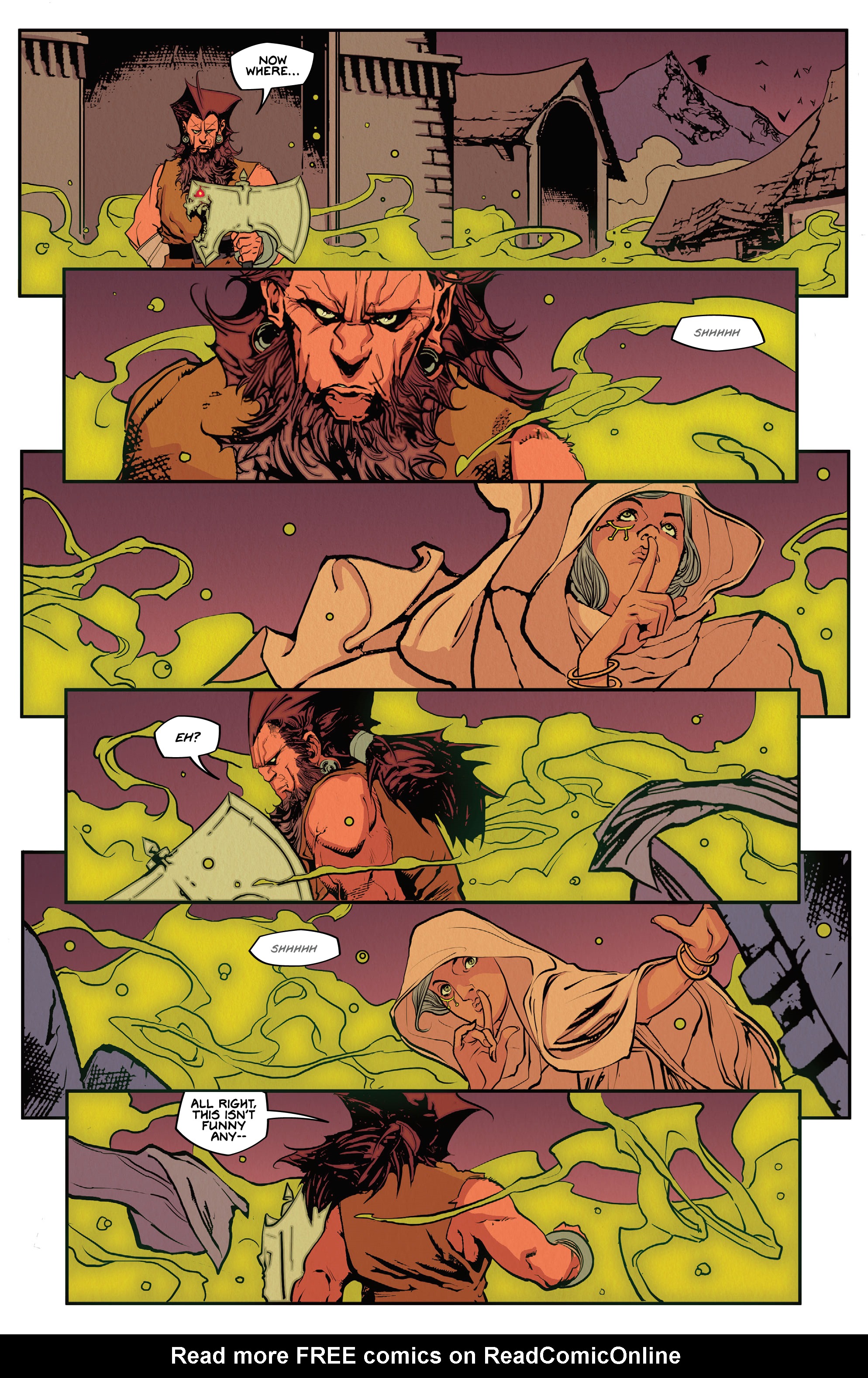Read online Barbaric: Axe to Grind comic -  Issue #2 - 11