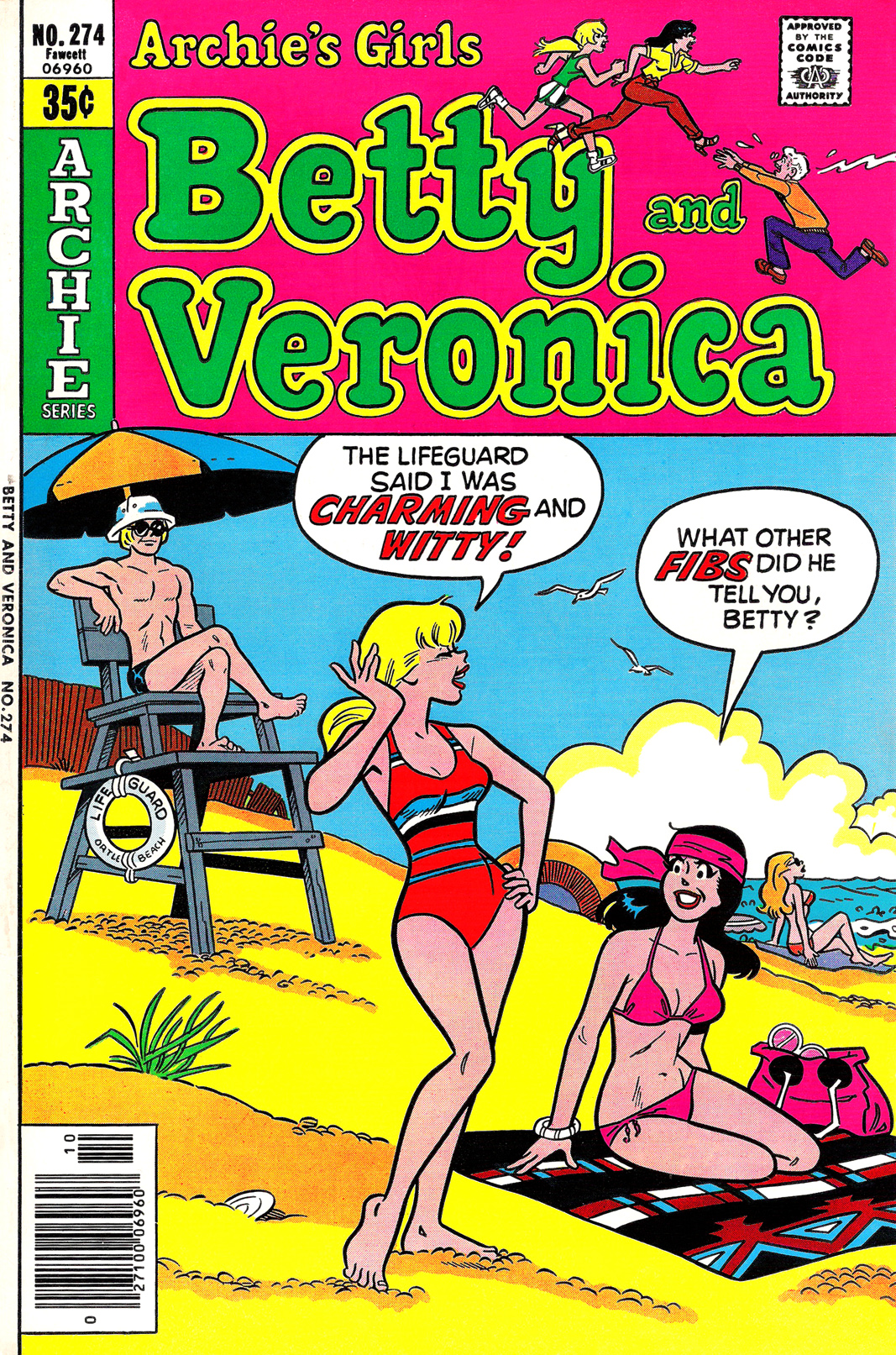 Read online Archie's Girls Betty and Veronica comic -  Issue #274 - 1