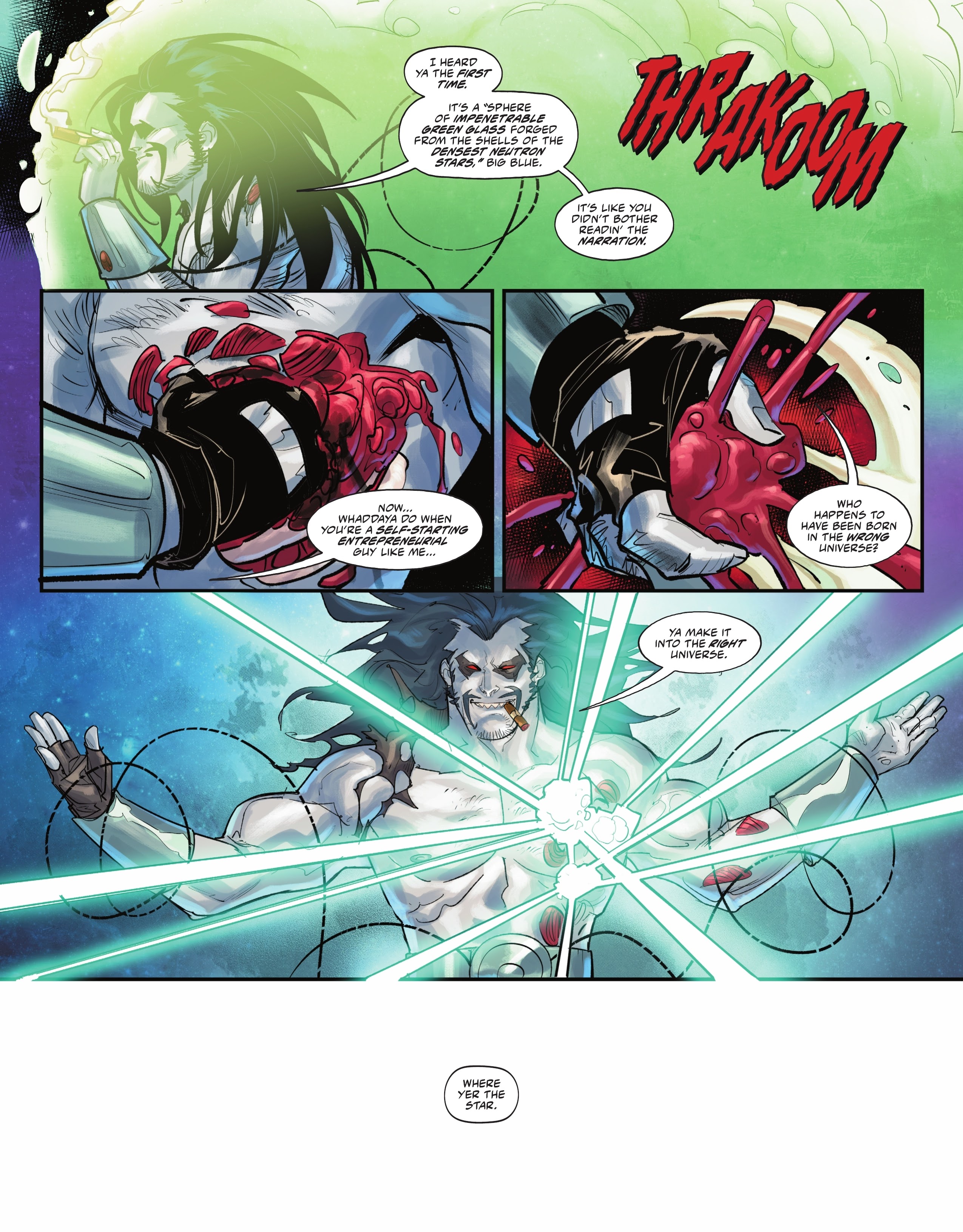 Read online Superman vs. Lobo comic -  Issue #3 - 22