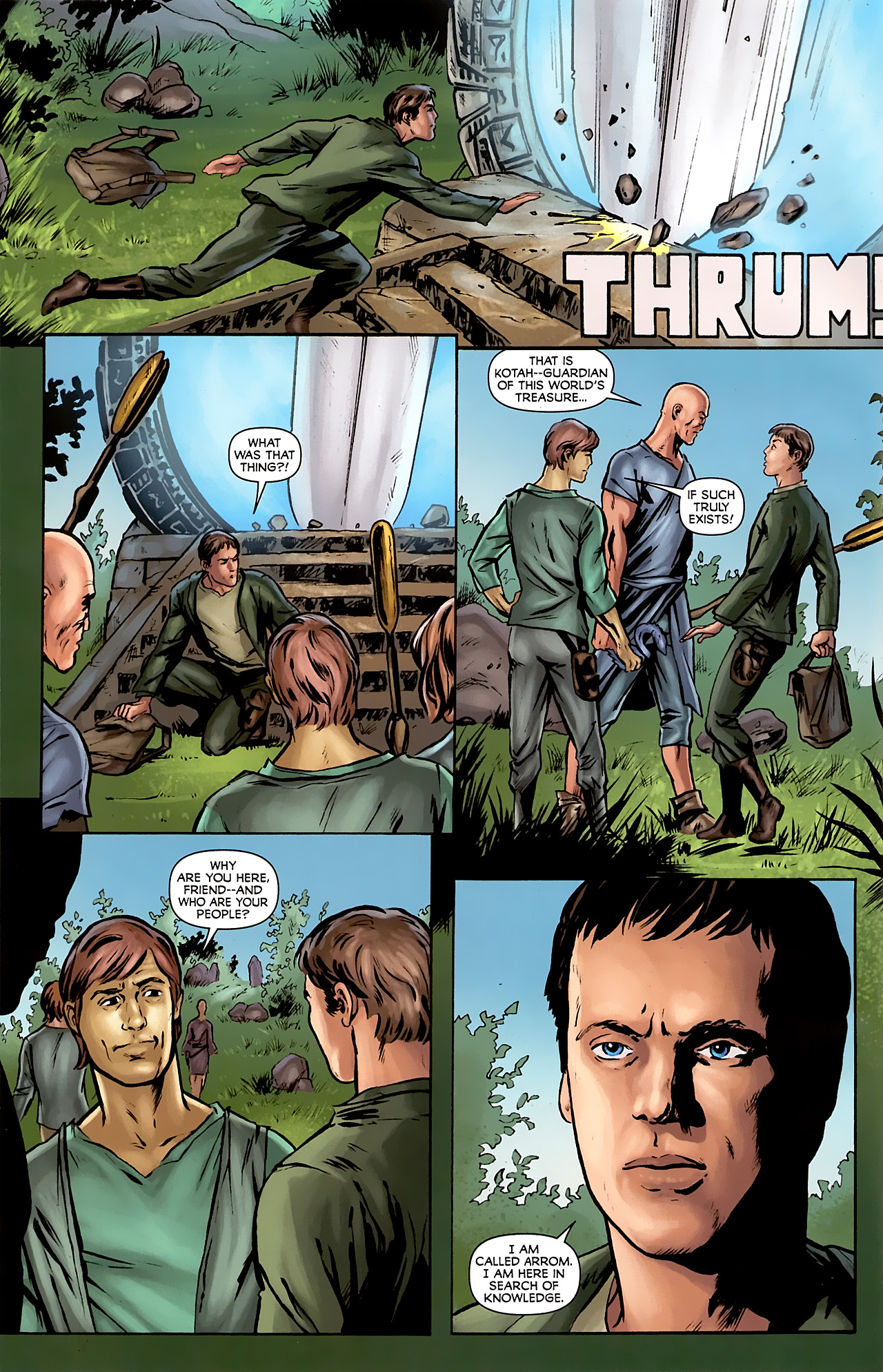 Read online Stargate: Daniel Jackson comic -  Issue #2 - 4