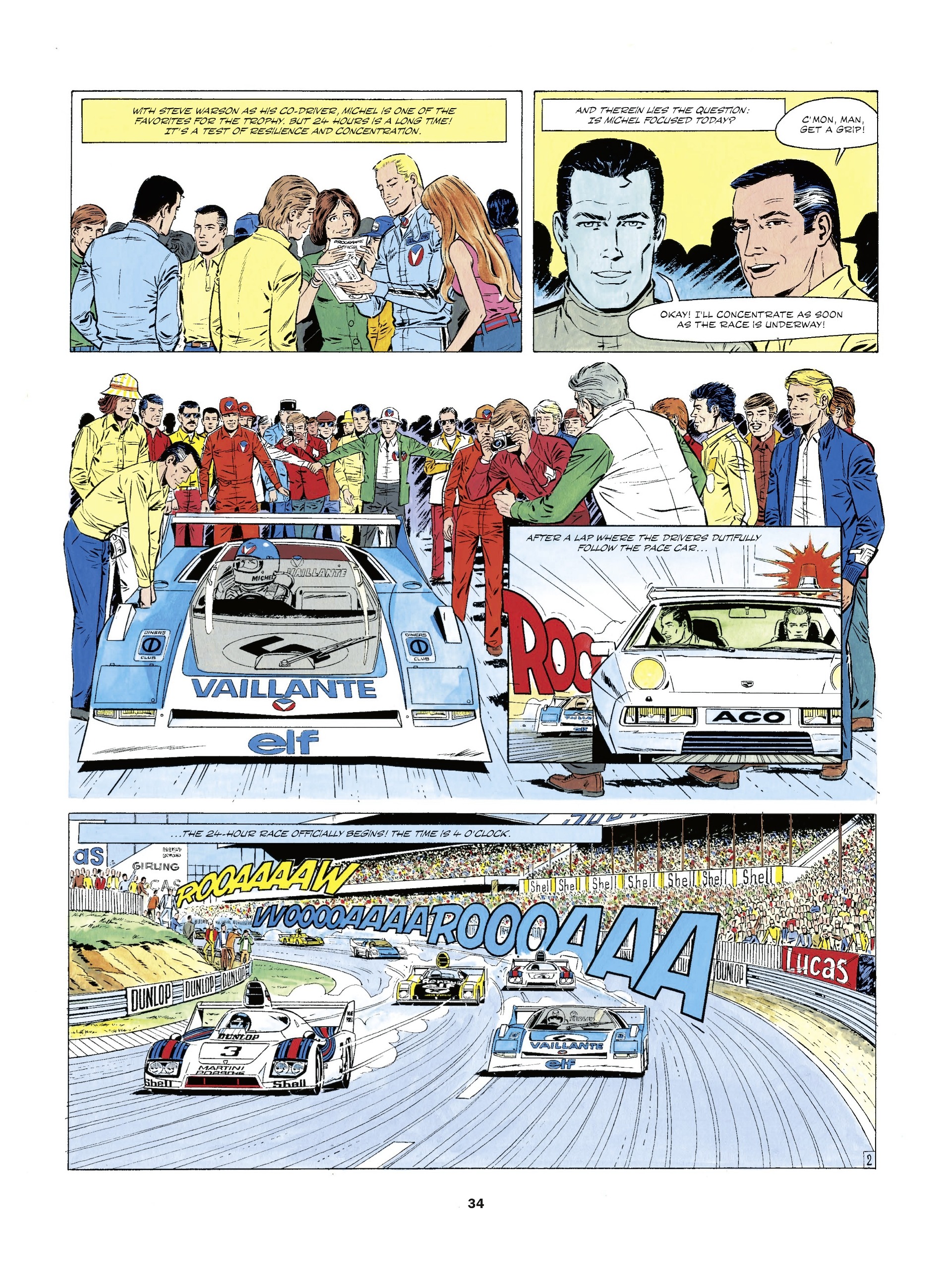 Read online Michel Vaillant Short Story Classics comic -  Issue # Full - 34