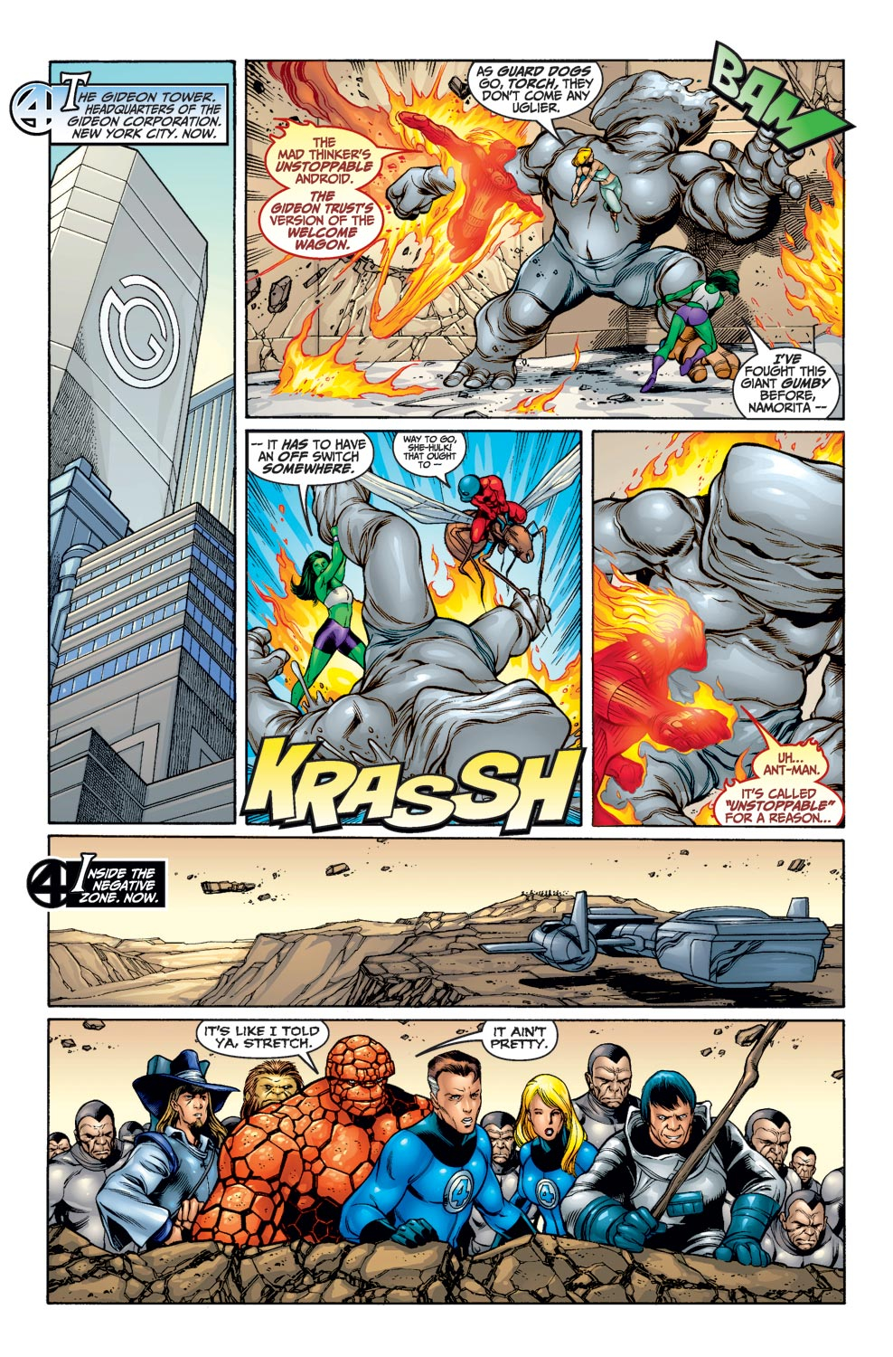 Read online Fantastic Four (1998) comic -  Issue #44 - 3