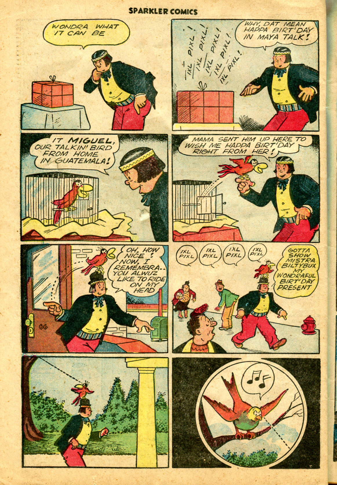 Read online Sparkler Comics comic -  Issue #42 - 36