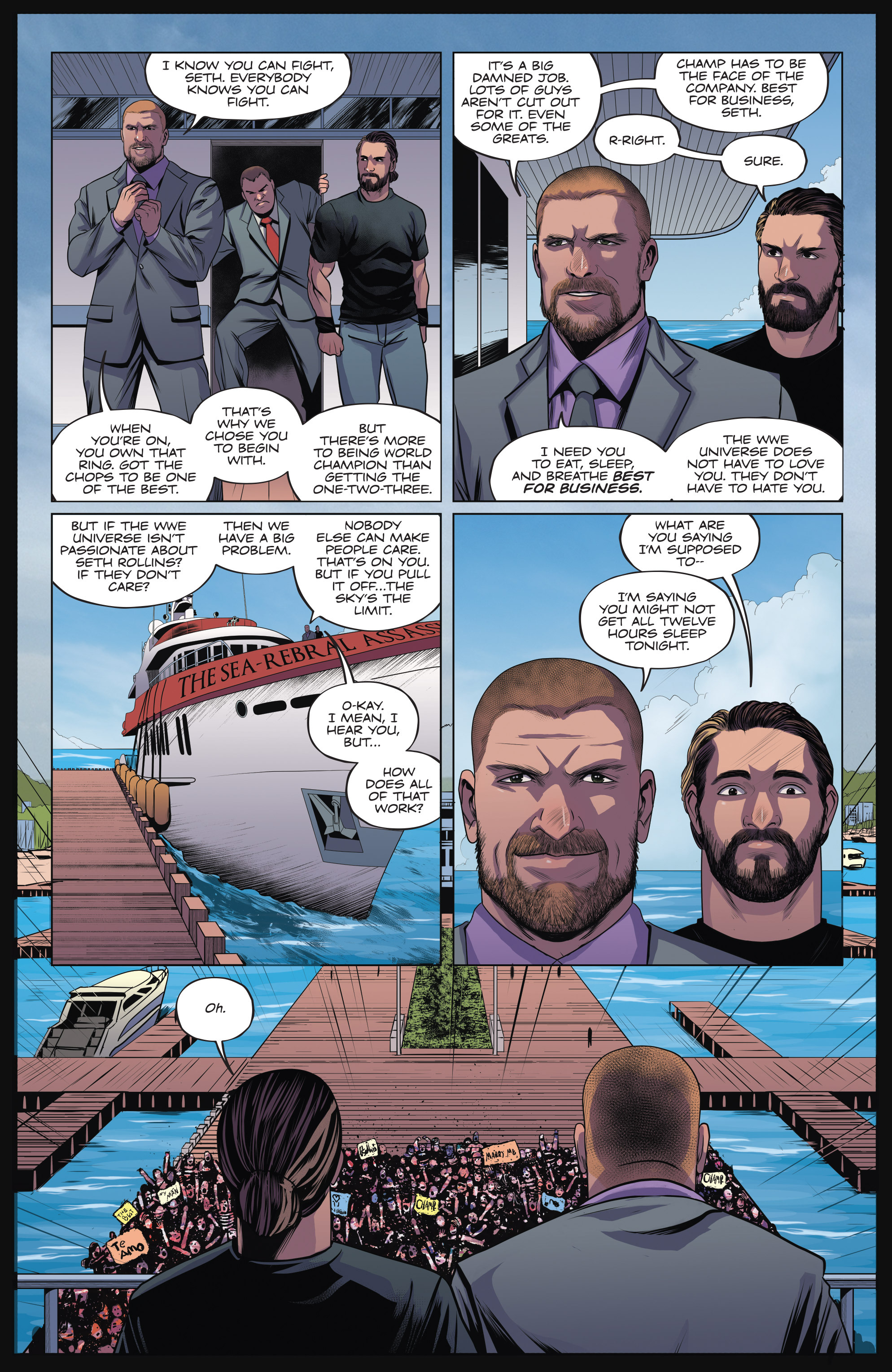Read online WWE comic -  Issue #2 - 10