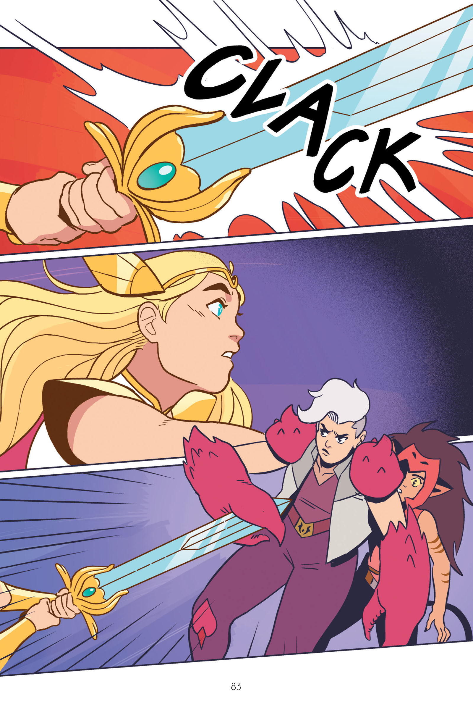Read online She-Ra and the Princesses of Power: Legend of the Fire Princess comic -  Issue # TPB - 85