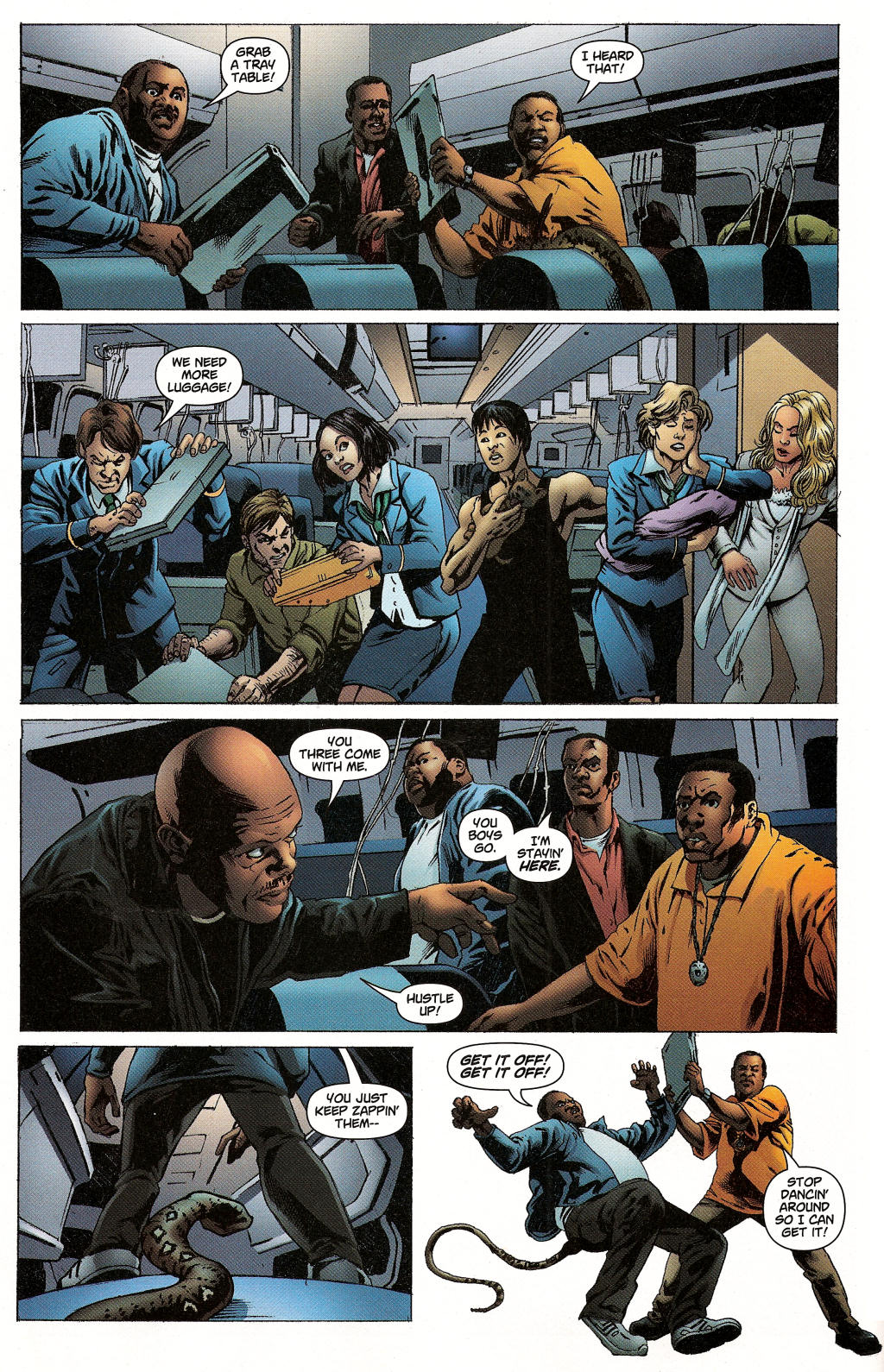 Read online Snakes on a Plane comic -  Issue #2 - 7