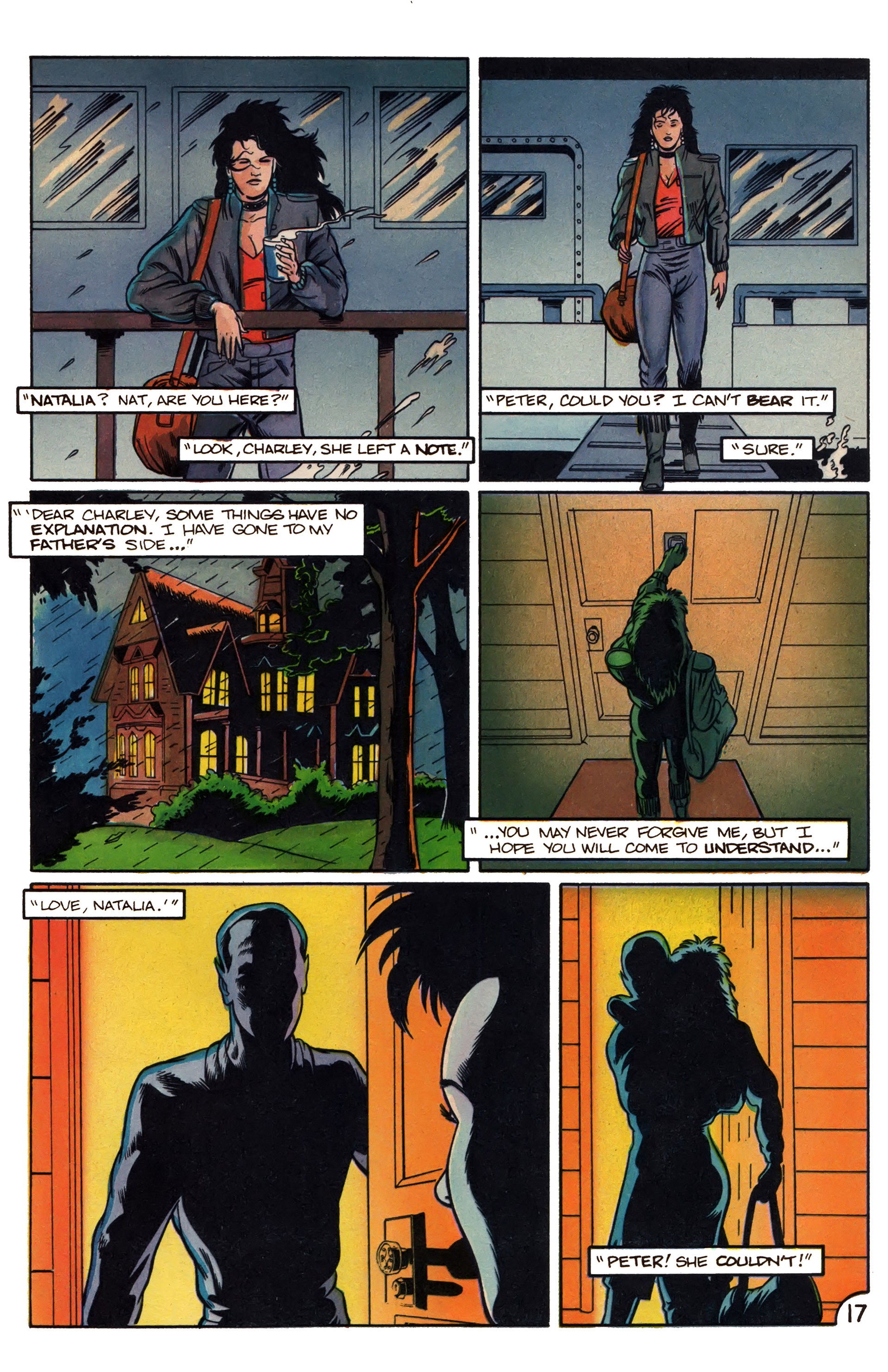 Read online Fright Night (1988) comic -  Issue #19 - 21