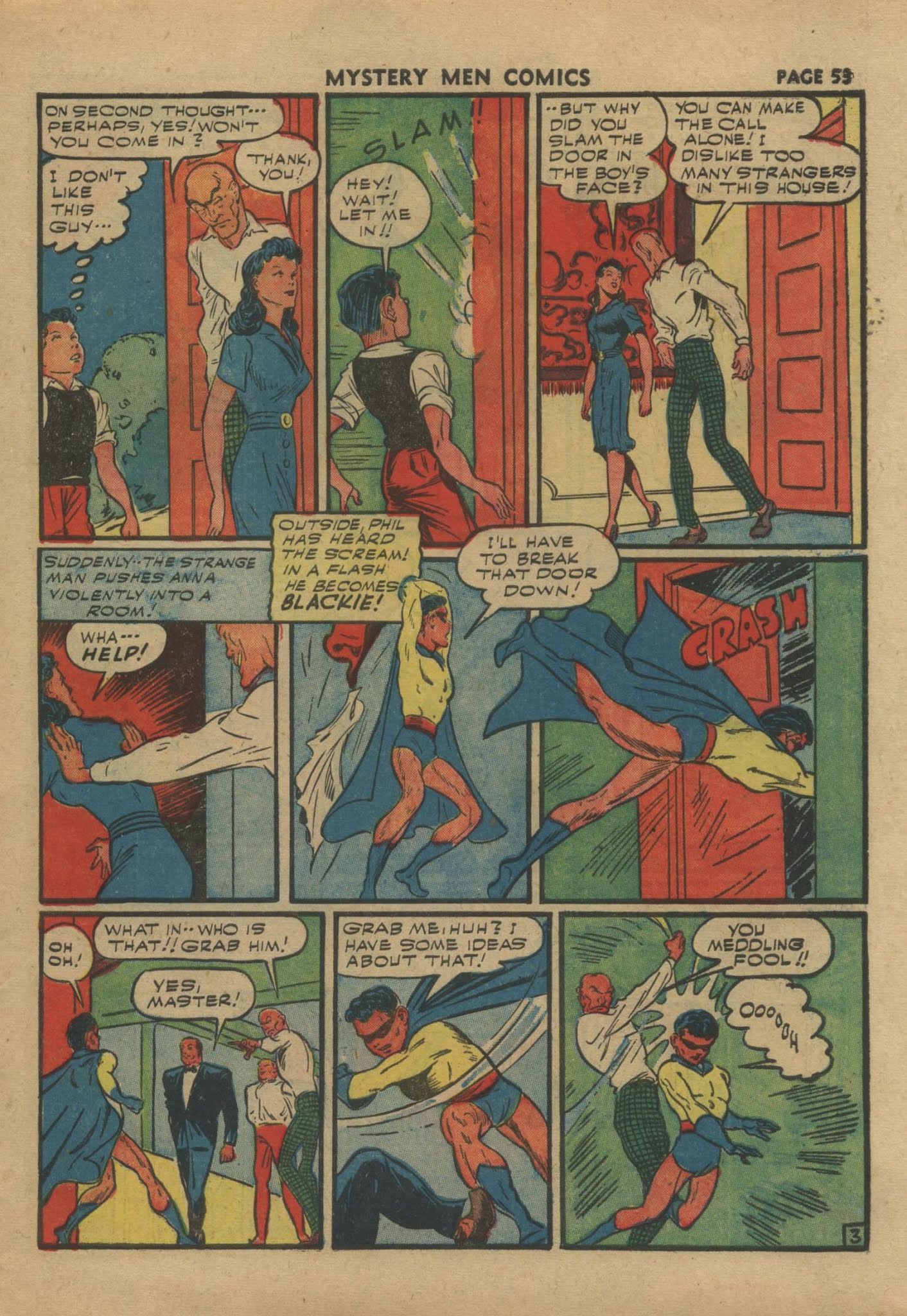 Read online Mystery Men Comics comic -  Issue #30 - 55