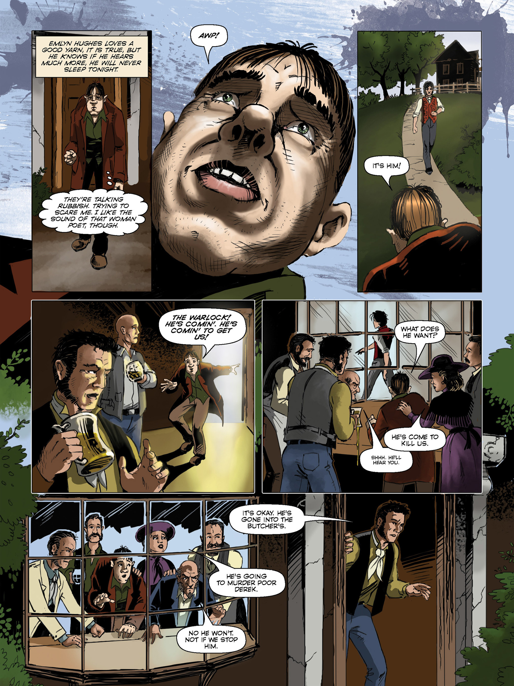 Read online H.G. Wells' The Chronic Argonauts comic -  Issue # TPB - 10