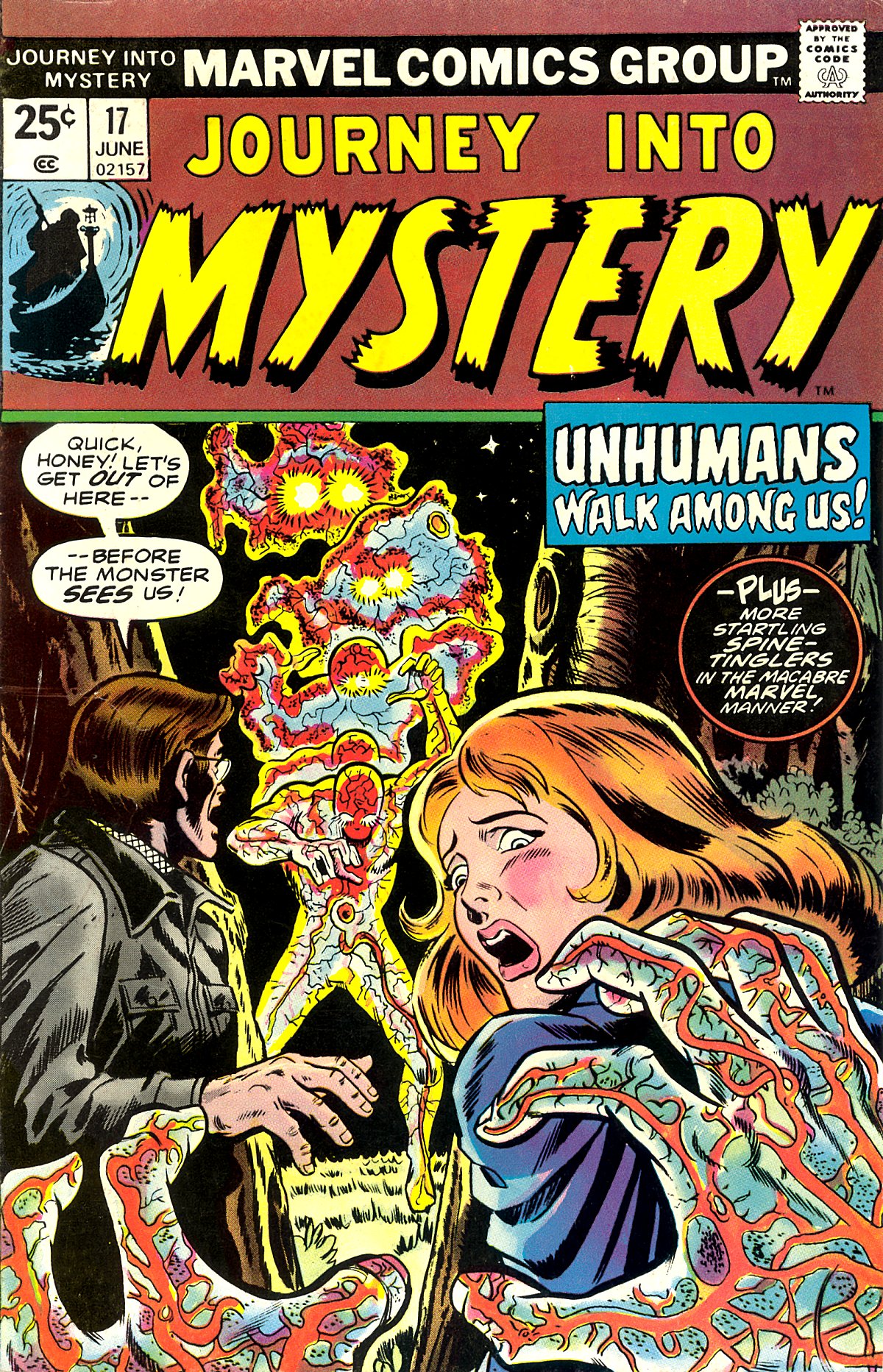 Read online Journey Into Mystery (1972) comic -  Issue #17 - 1