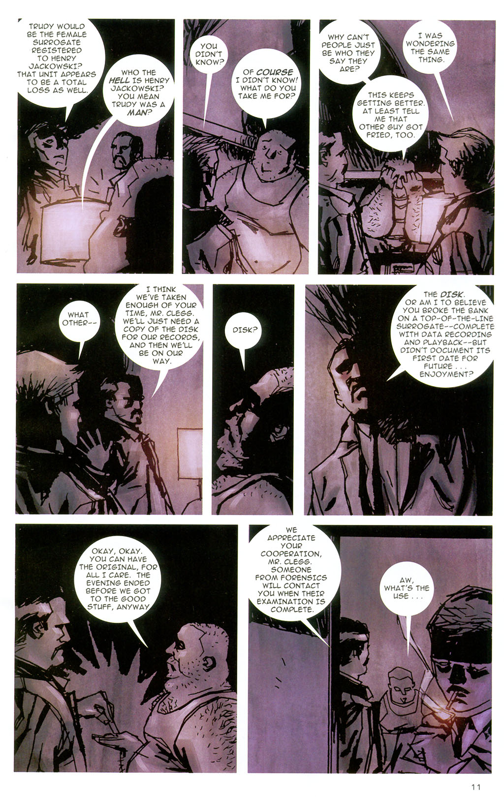Read online The Surrogates comic -  Issue #1 - 12