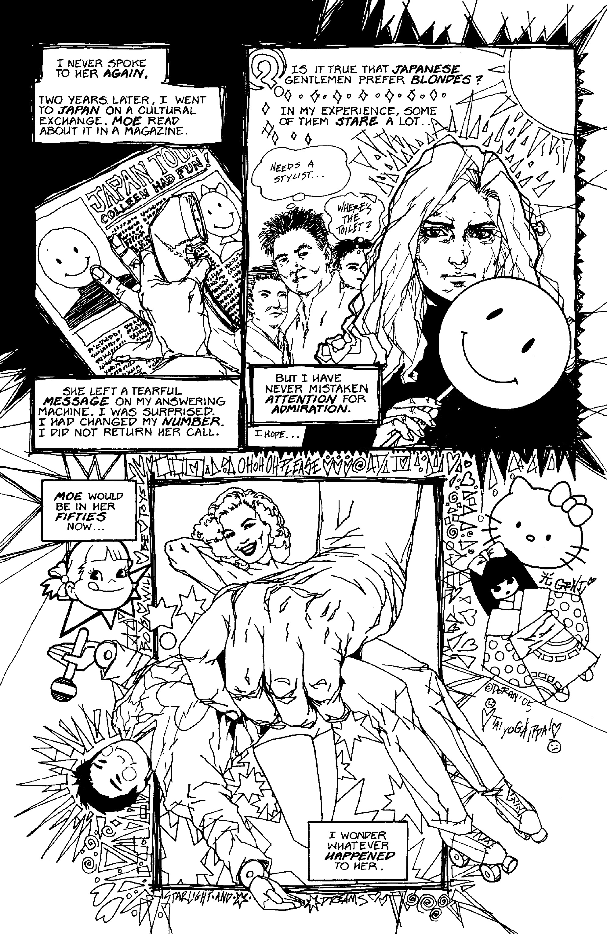 Read online Drawing Lines: An Anthology of Women Cartoonists comic -  Issue # TPB - 18