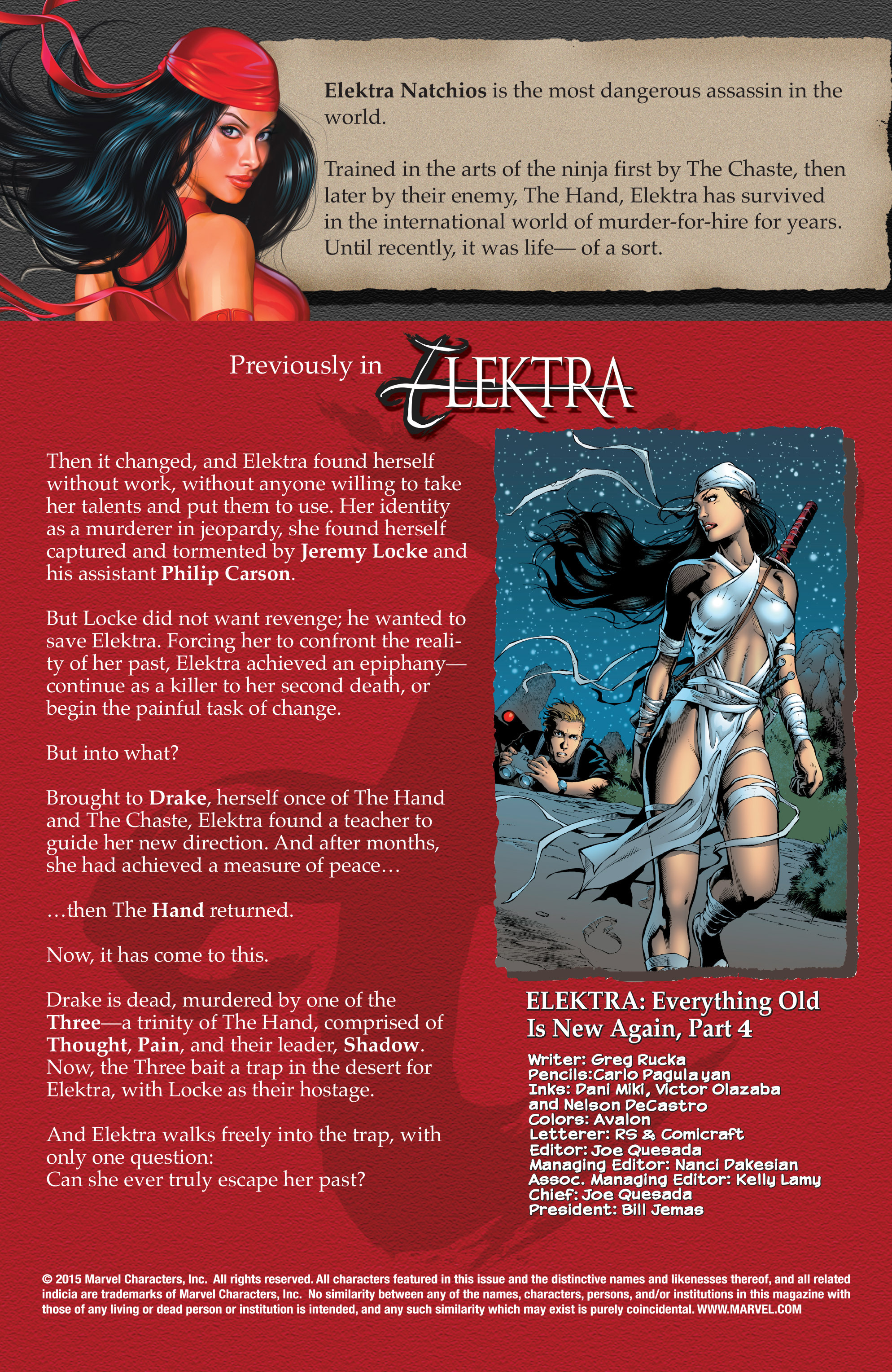 Read online Elektra (2001) comic -  Issue # _TPB Elektra by Greg Rucka Ultimate Collection (Part 4) - 55