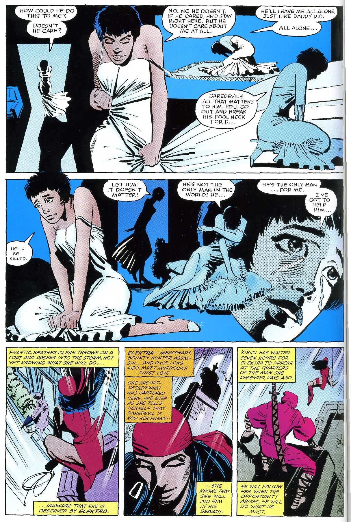 Read online Daredevil Visionaries: Frank Miller comic -  Issue # TPB 2 - 190
