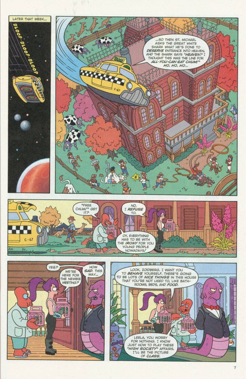 Read online Futurama Comics comic -  Issue #3 - 8