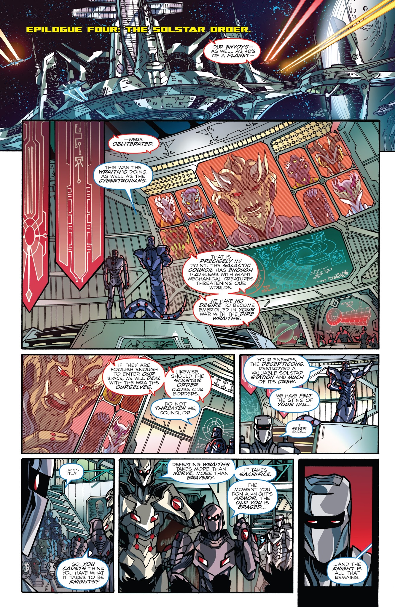 Read online ROM vs. Transformers: Shining Armor comic -  Issue #5 - 23