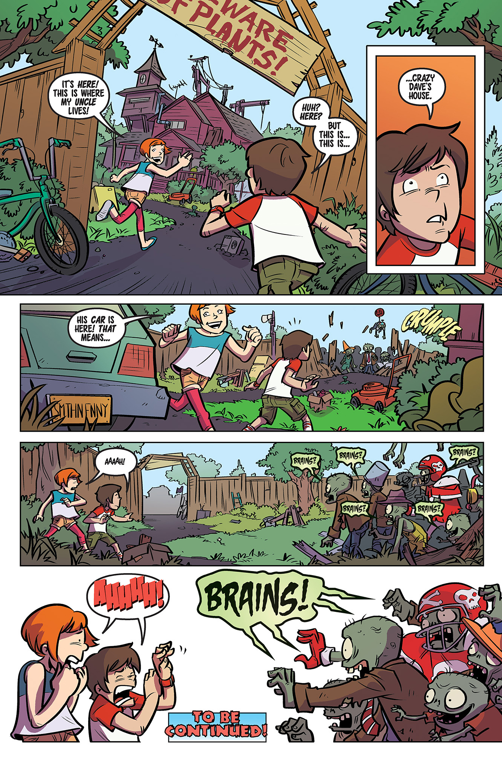 Read online Plants vs. Zombies: Lawnmageddon comic -  Issue #1 - 14