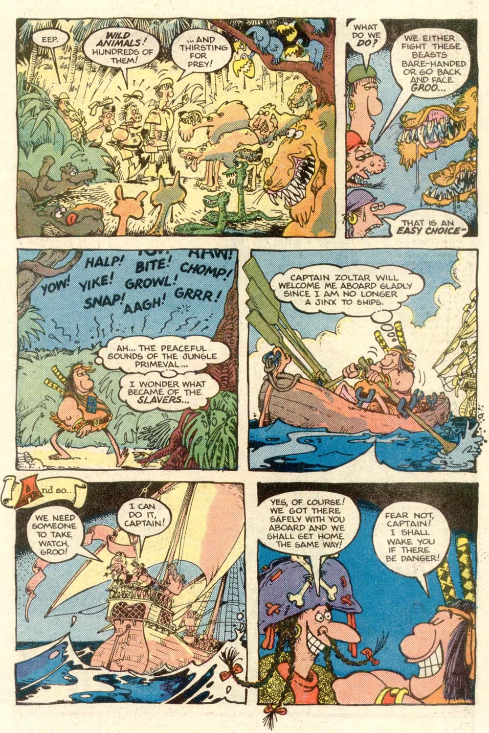 Read online Sergio Aragonés Groo the Wanderer comic -  Issue #5 - 22